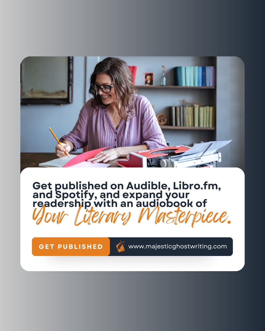 - Launching an #Audiobook 🔊 can... - Majestic Ghostwriting | Facebook