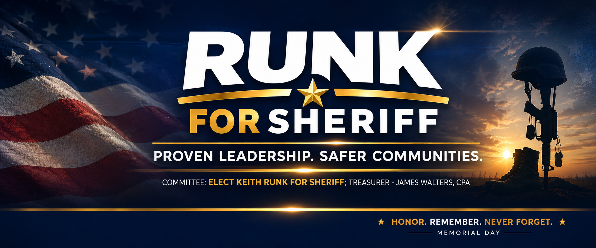 Runk For Sheriff