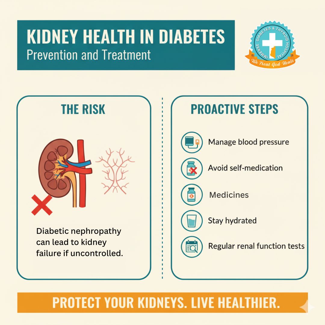 Immense - Kidney Health in Diabetes 💧🩺 Uncontrolled diabetes can damage ...