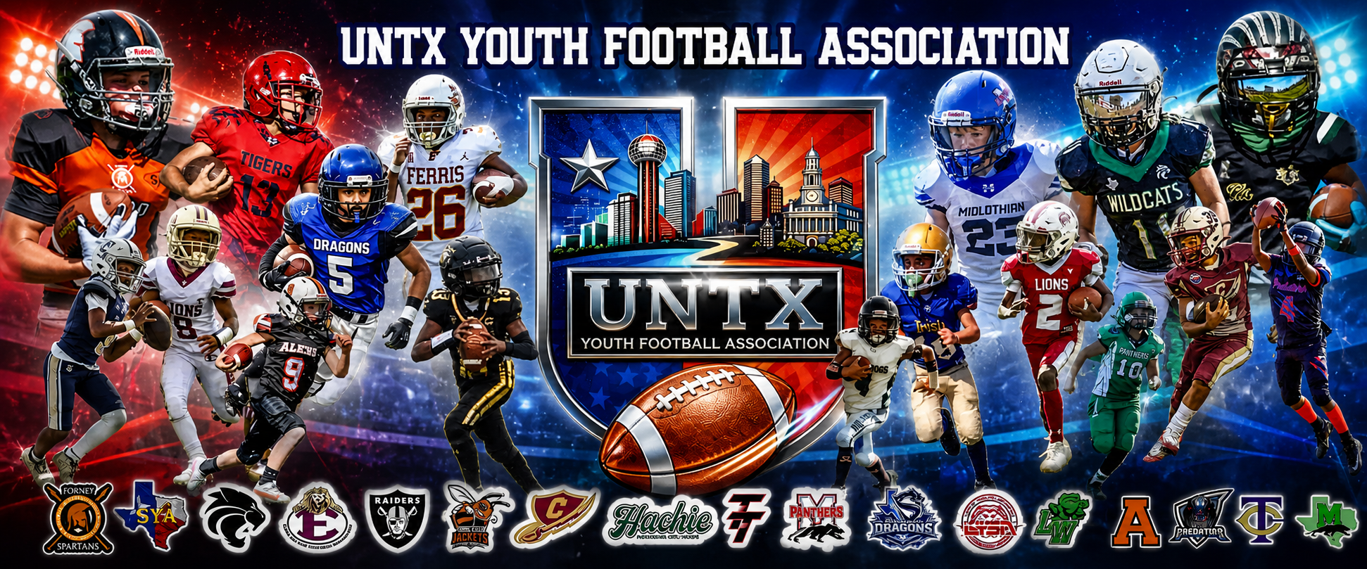 UNTX Youth Football Association | Dallas TX