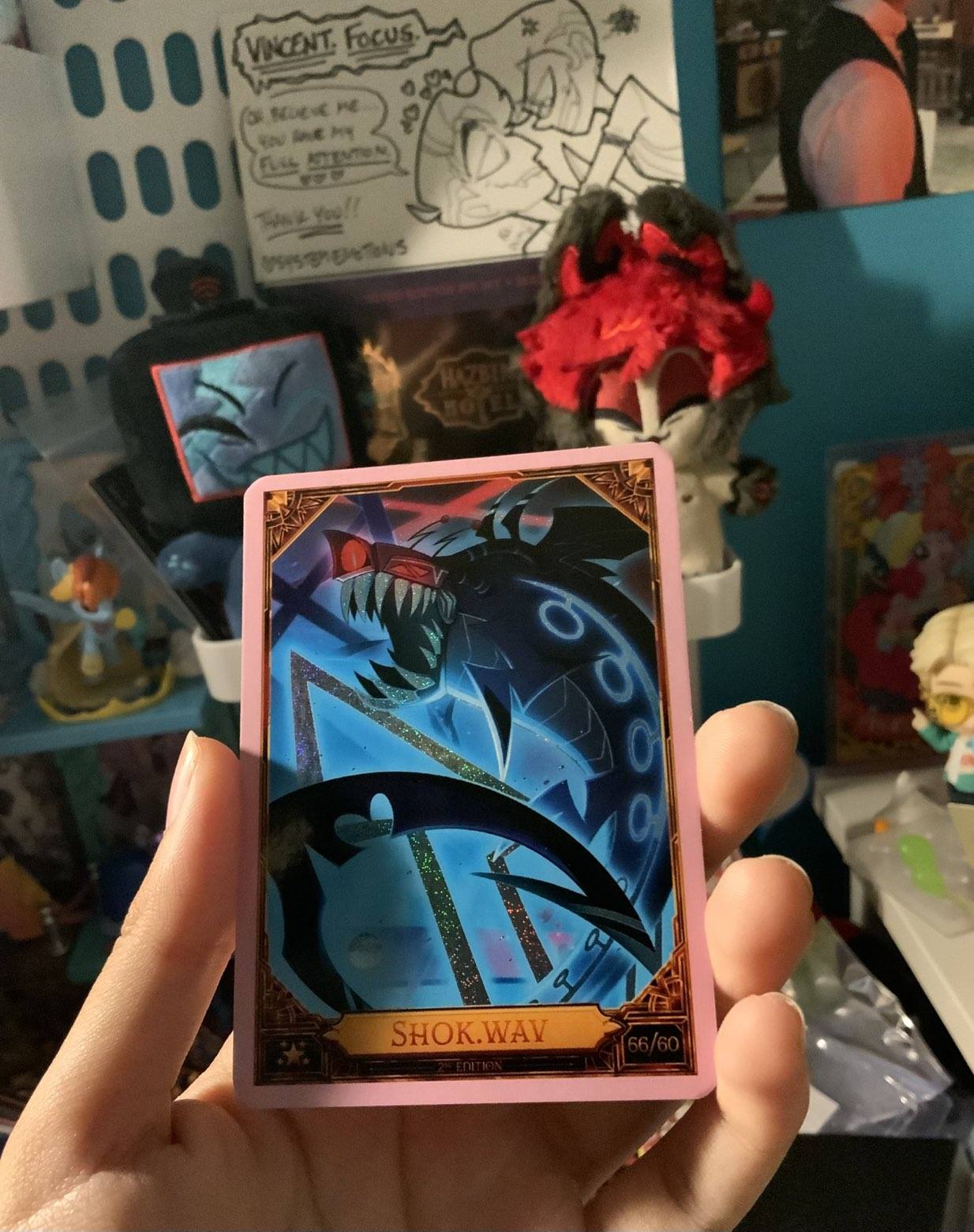 Trading SHOK.WAV Hazbin Hotel card