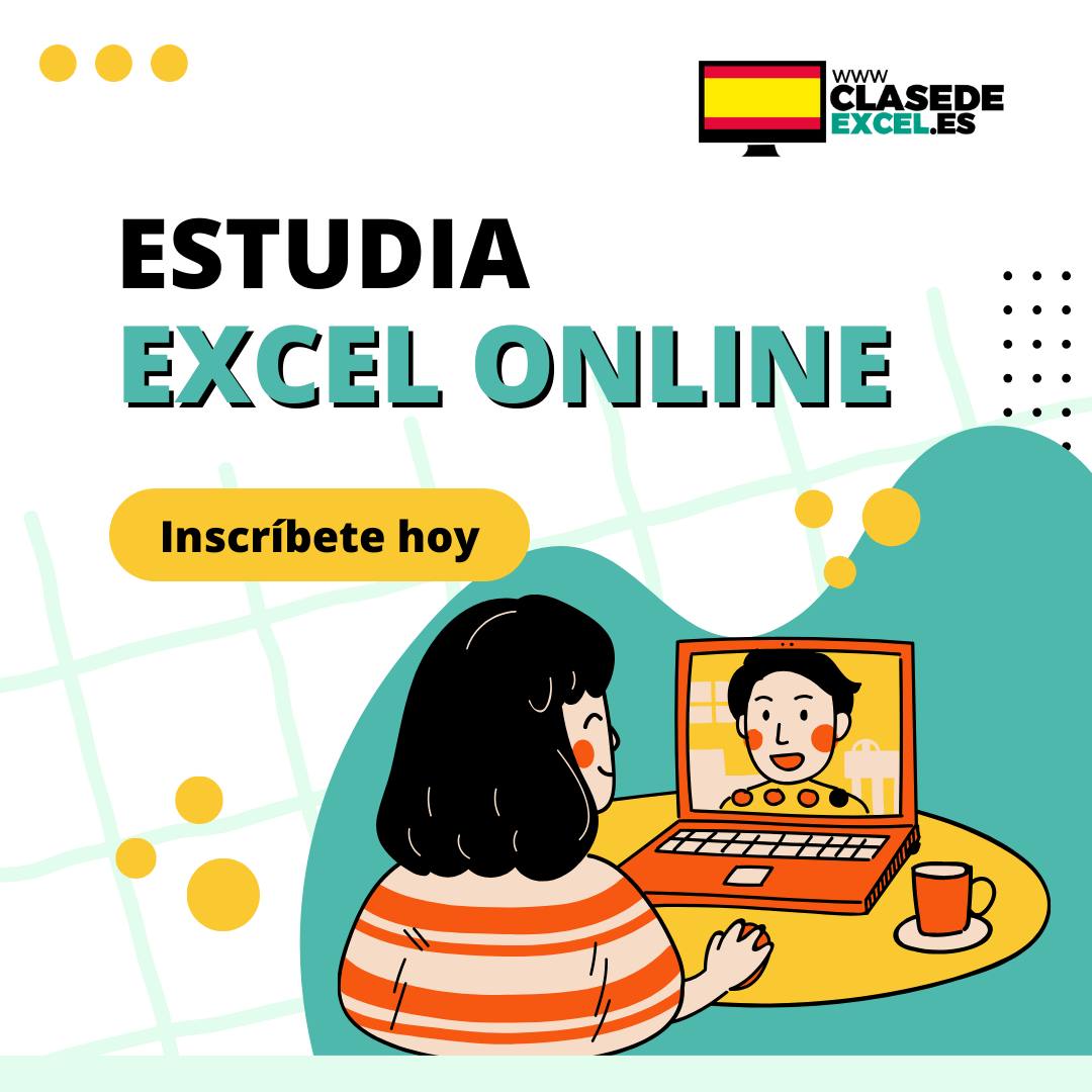 💻Estudia Excel virtual. Tenemos 3... - Clase de Excel España