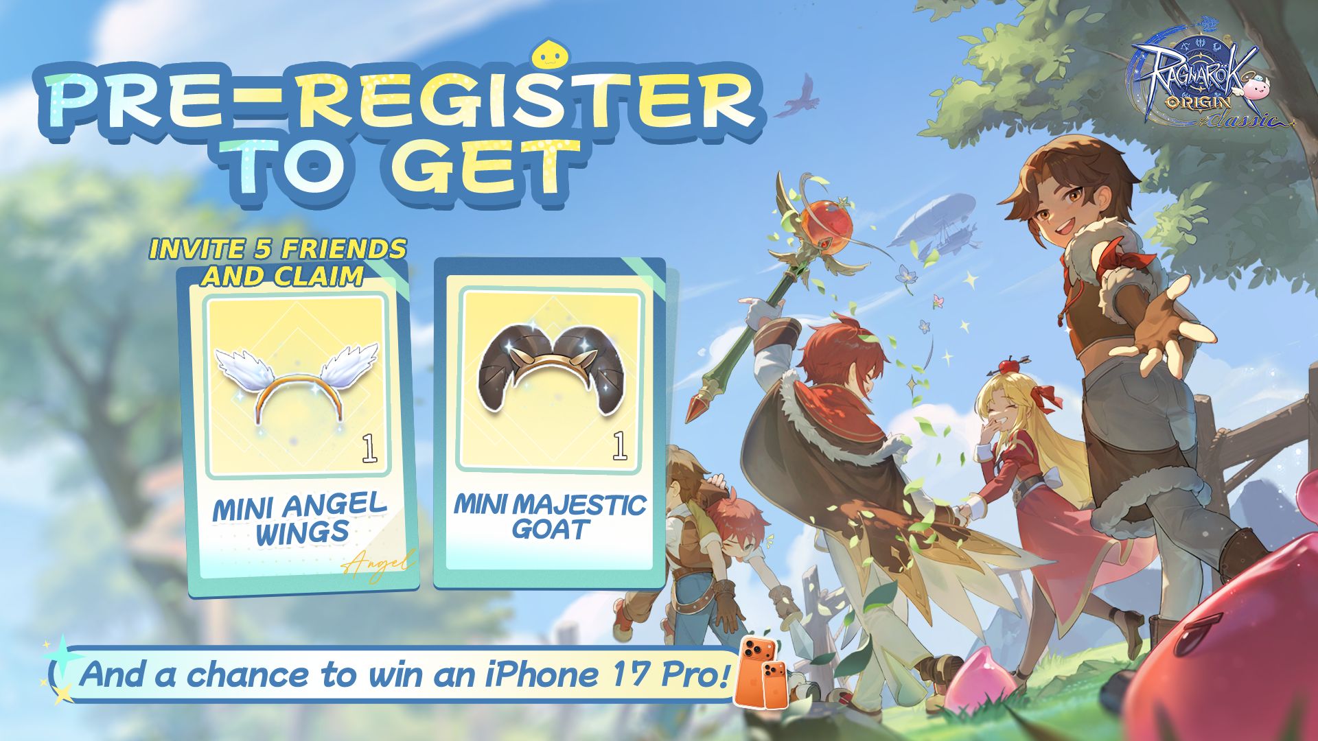 Ragnarok - 🤩 Ragnarok Origin Classic Pre-registration Open 🤩 🔗👉 Pre ...