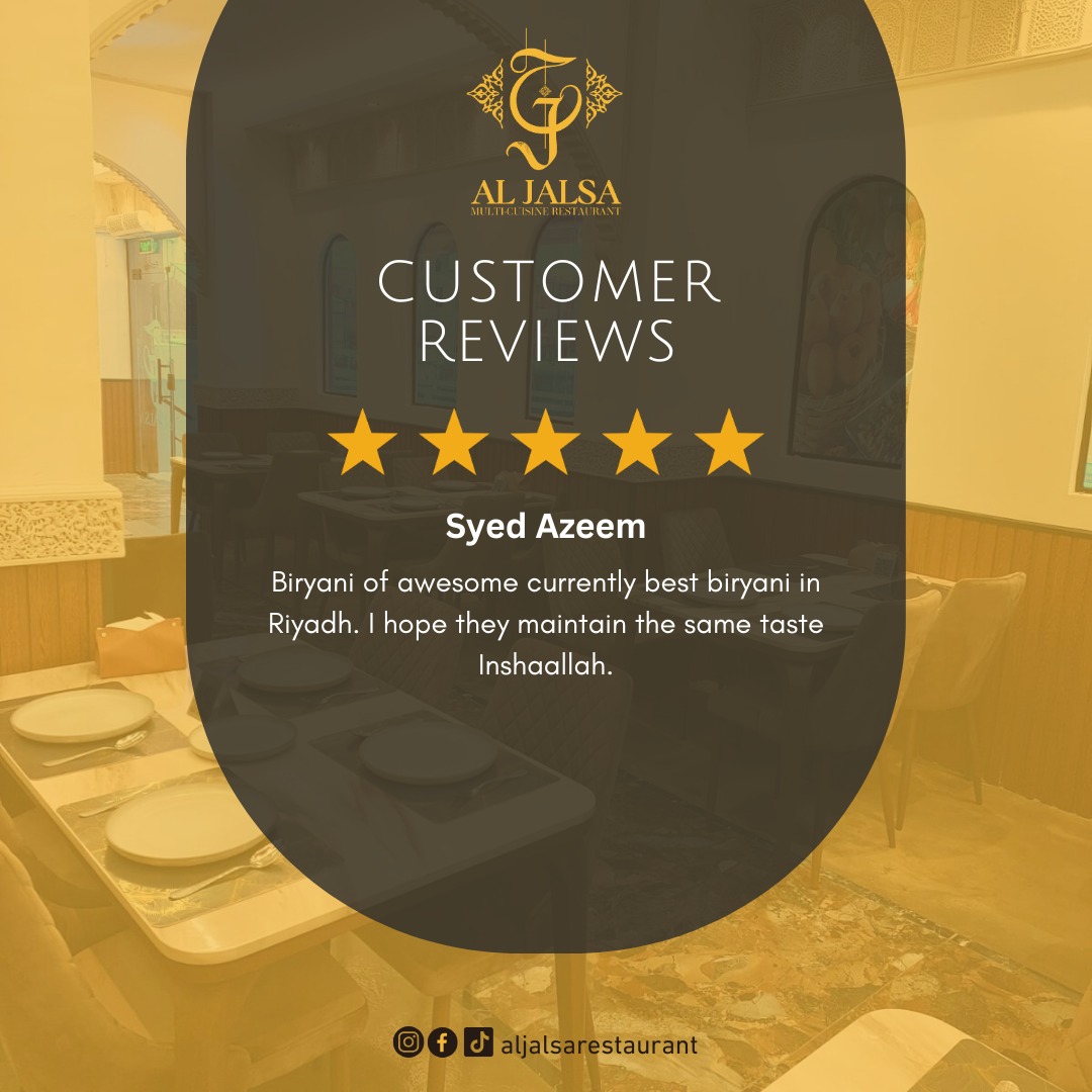 Al Jalsa Restaurant | Riyadh
