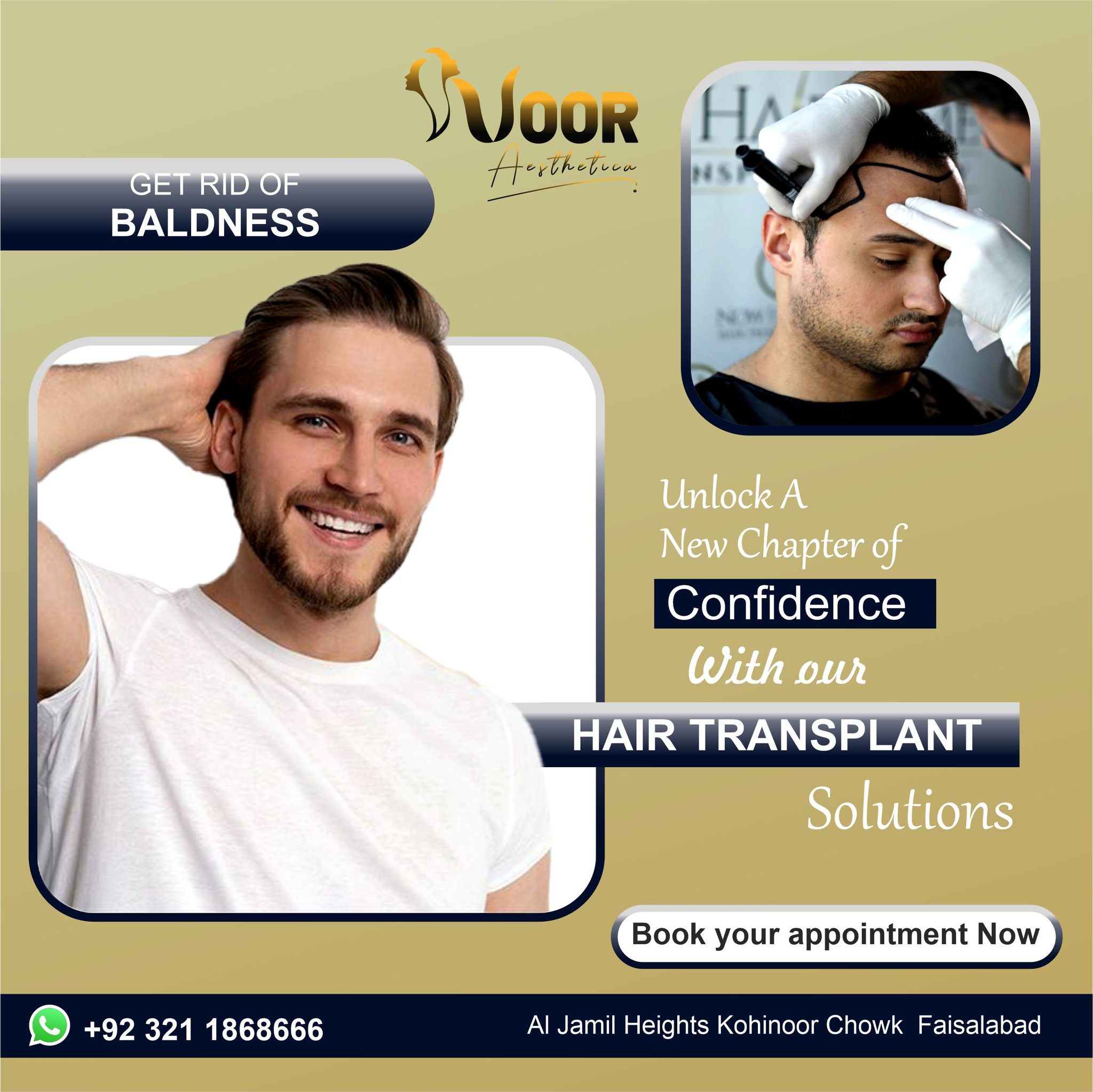 Noor Aesthetica - Get Rid of Baldness Unlock a new... | Facebook