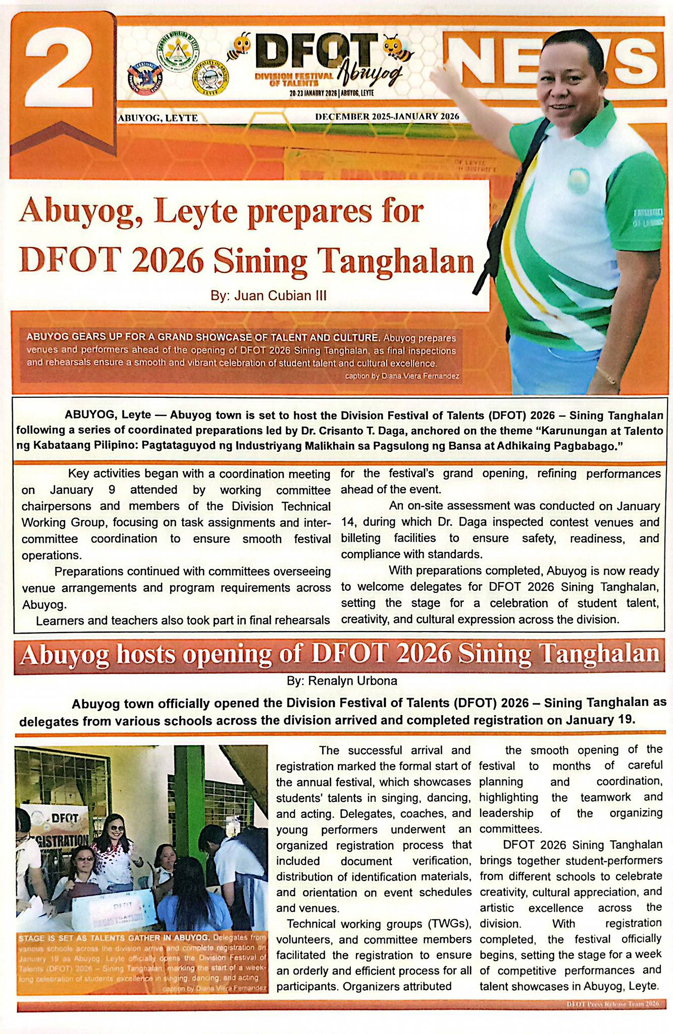 Division Festival of Talents - DFOT Abuyog | Abuyog
