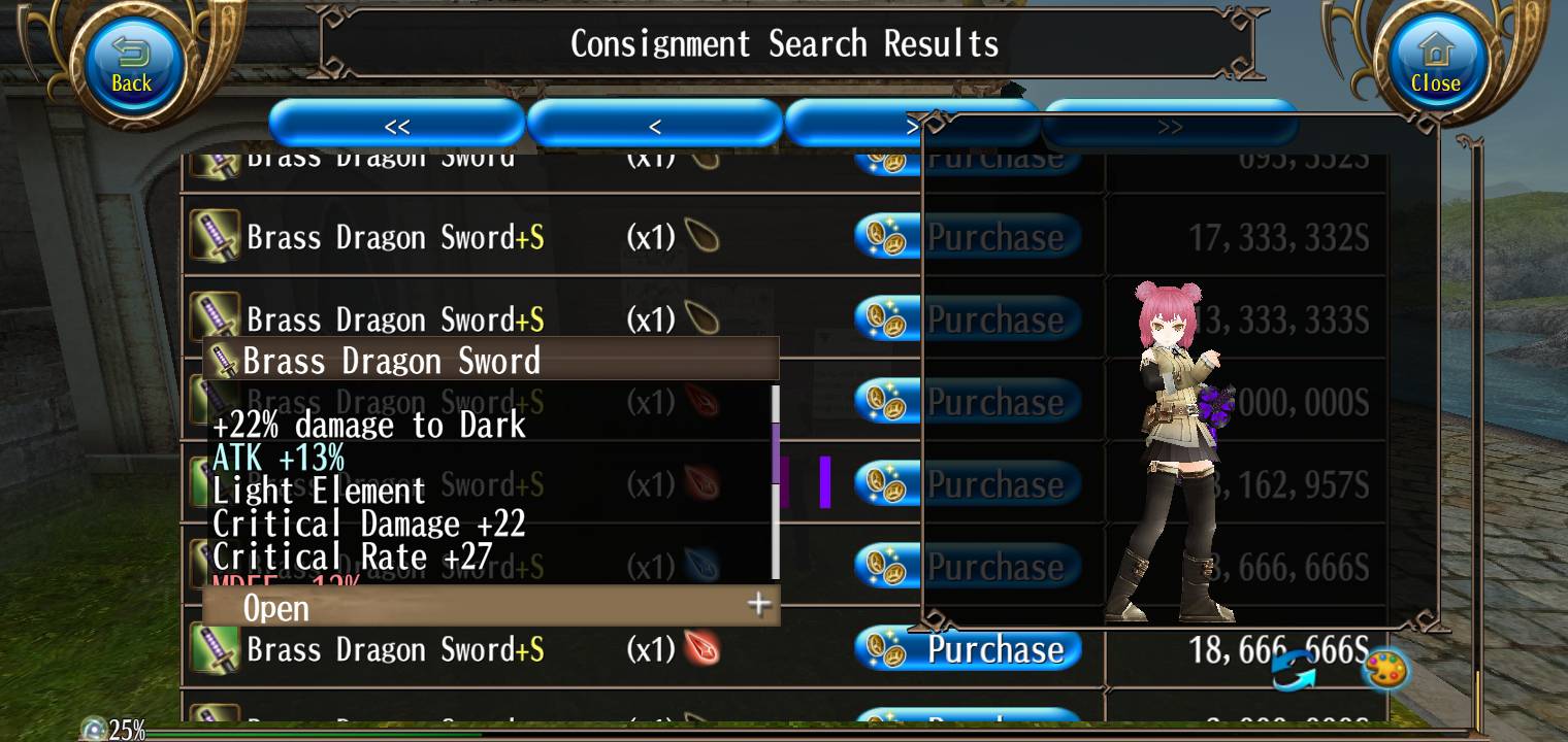 CR or Dex% up?