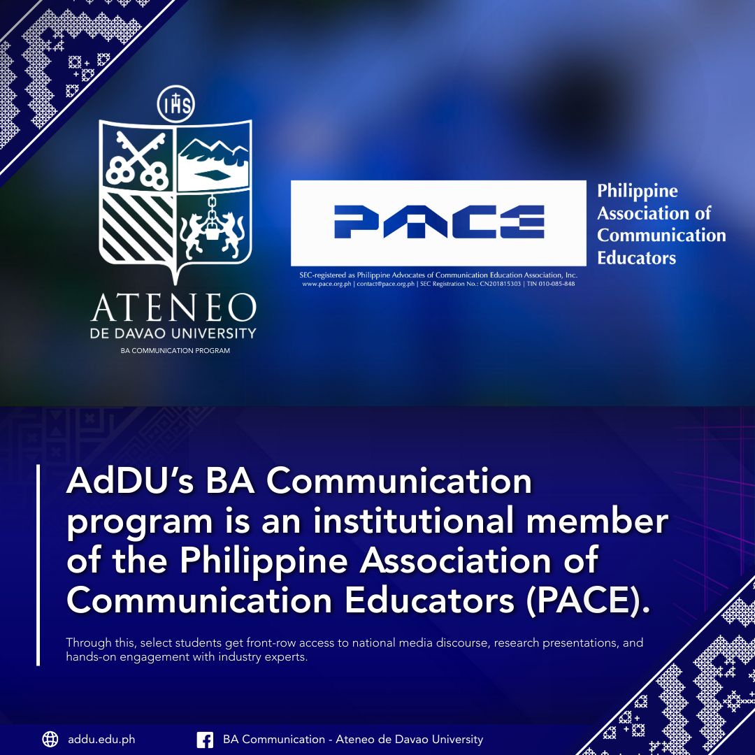 BA Communication - Ateneo de Davao University | Davao City