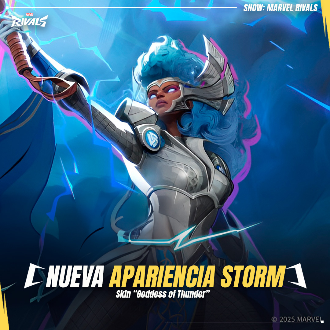 NUEVA APARIENCIA PARA STORM... - Snow: Marvel Rivals