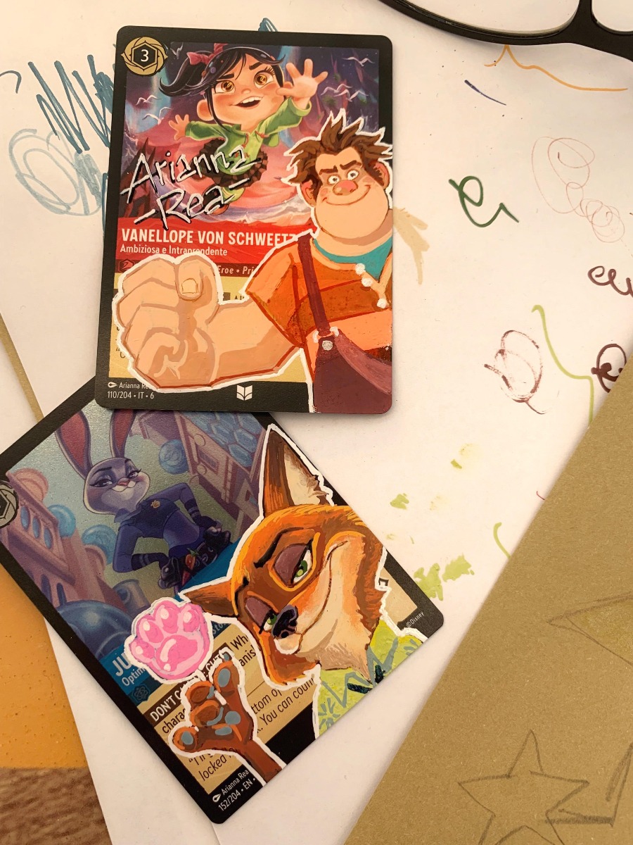 Nick Wilde Sharp Fox card in Disney Lorcana TCG