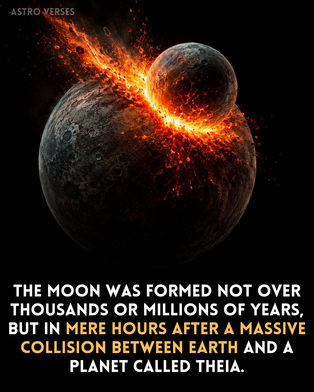 New theory suggests moon was captured from space