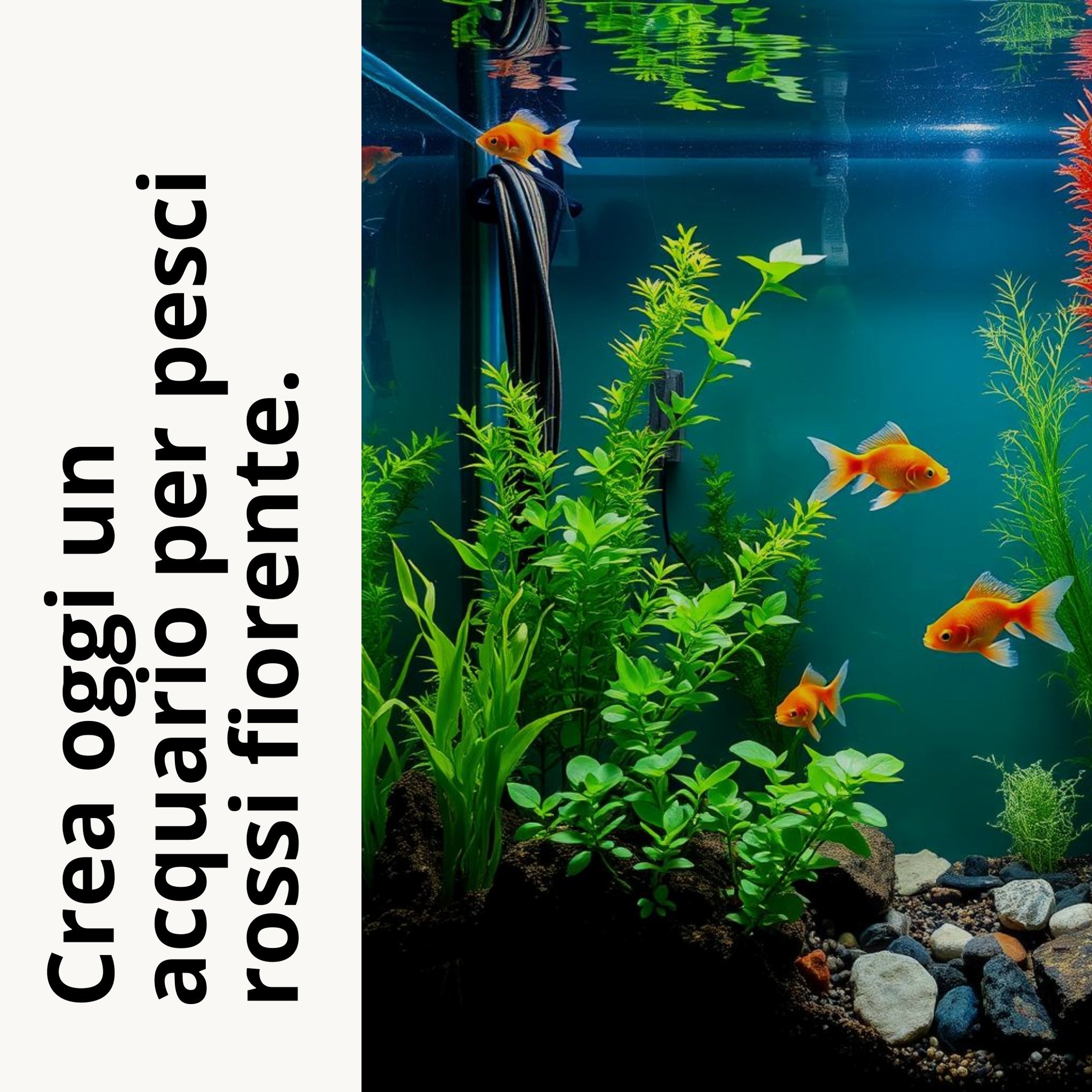 Aquarium - Creare un acquario di pesci rossi fiorente richiede una ...
