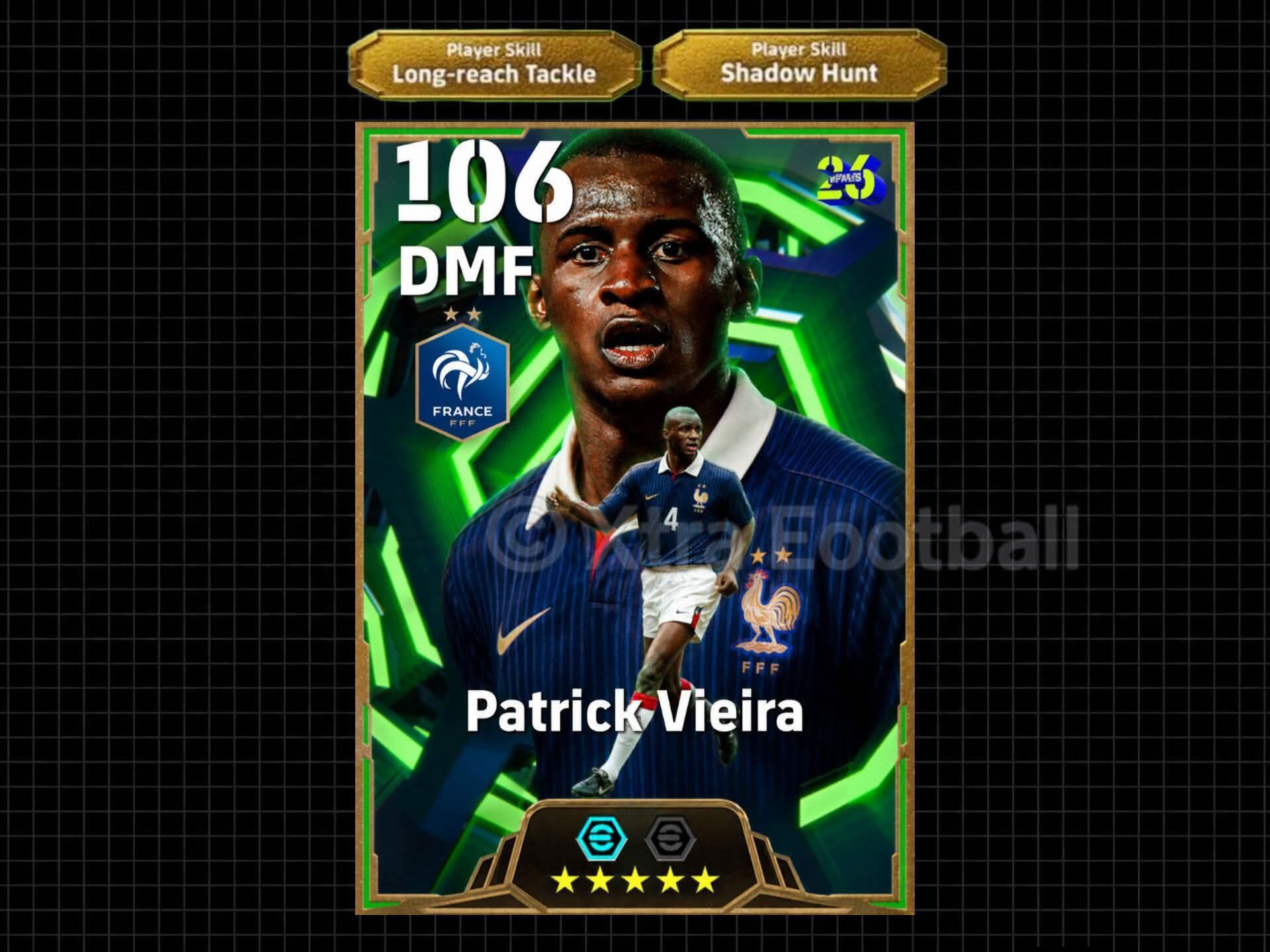 Will there be a new version of Patrick Vieira?