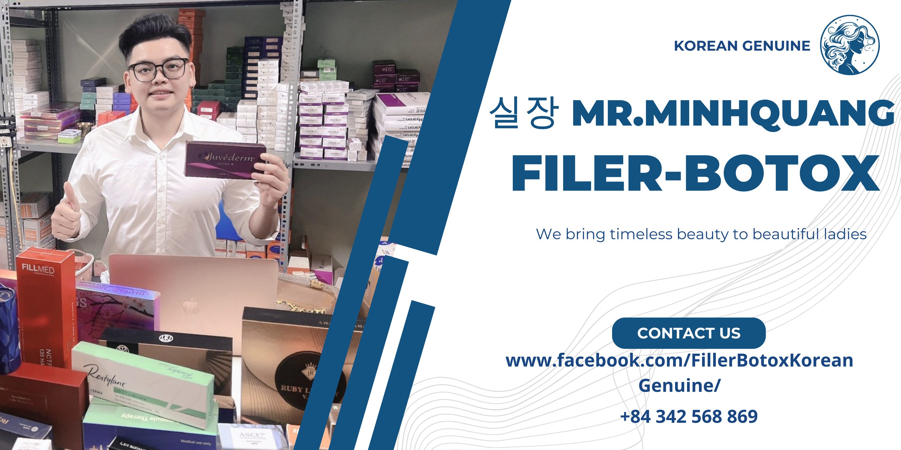 실장 Mr.Minh Quang Global Distributor Filler - Botox Korean Genuine ...