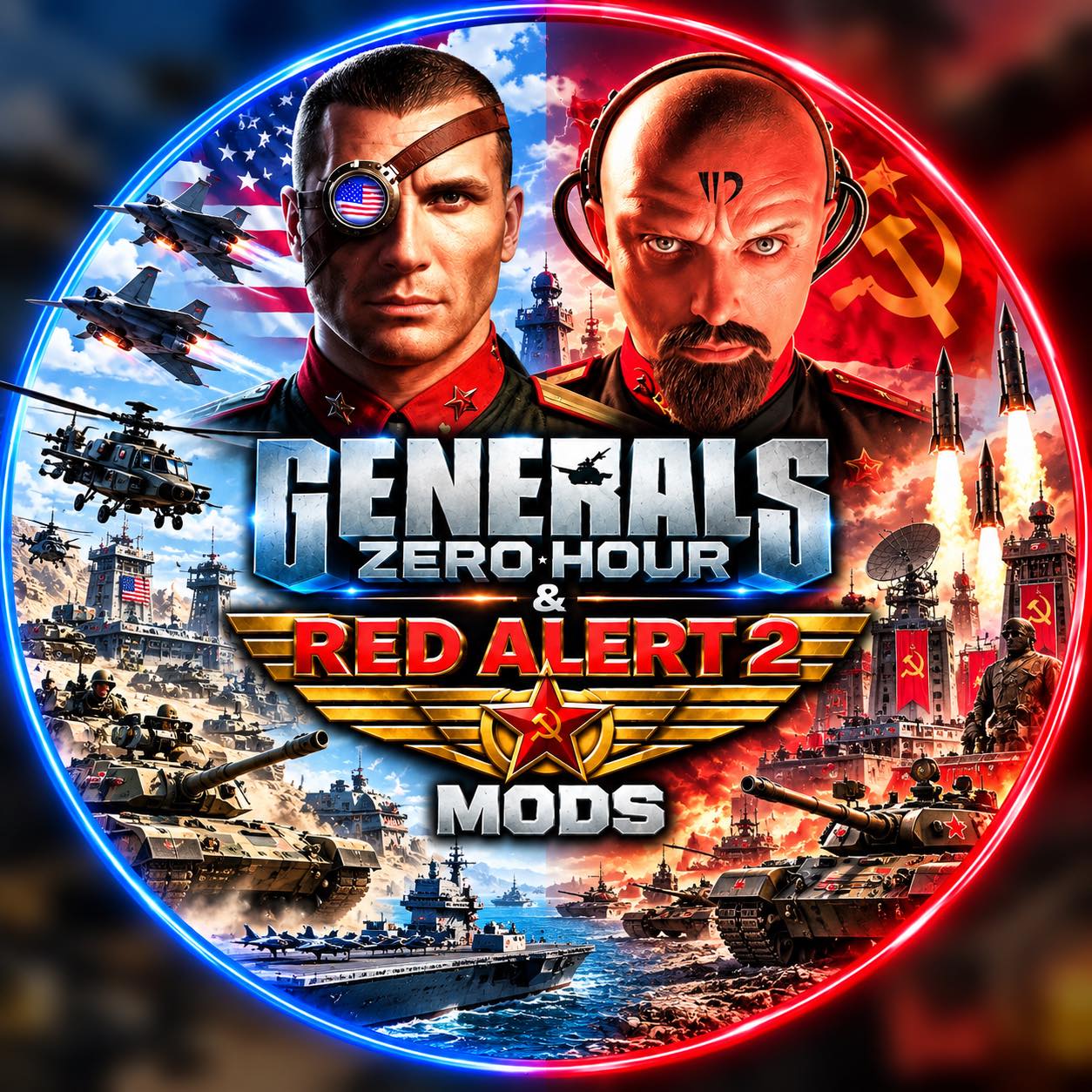 CHINA SUPER TANKS VS LASER MEGA DEFENSE - C&C Generals Zero Hour ...