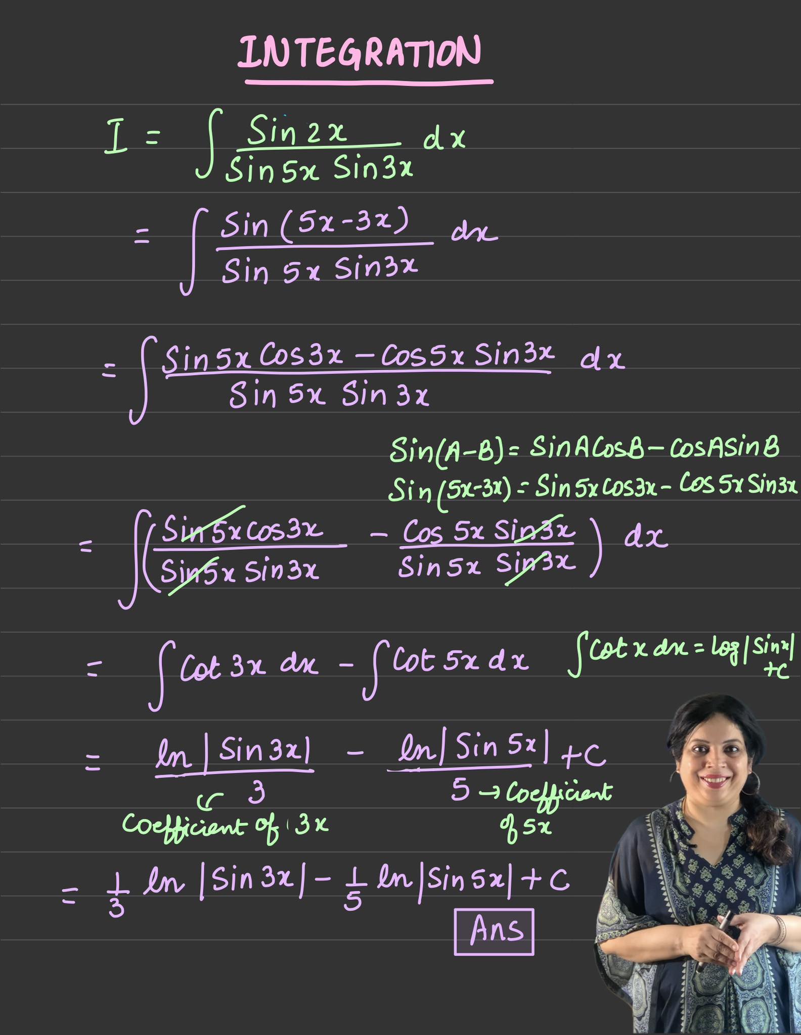 Concepts - Step by step integration problem - making math simpler, one ...