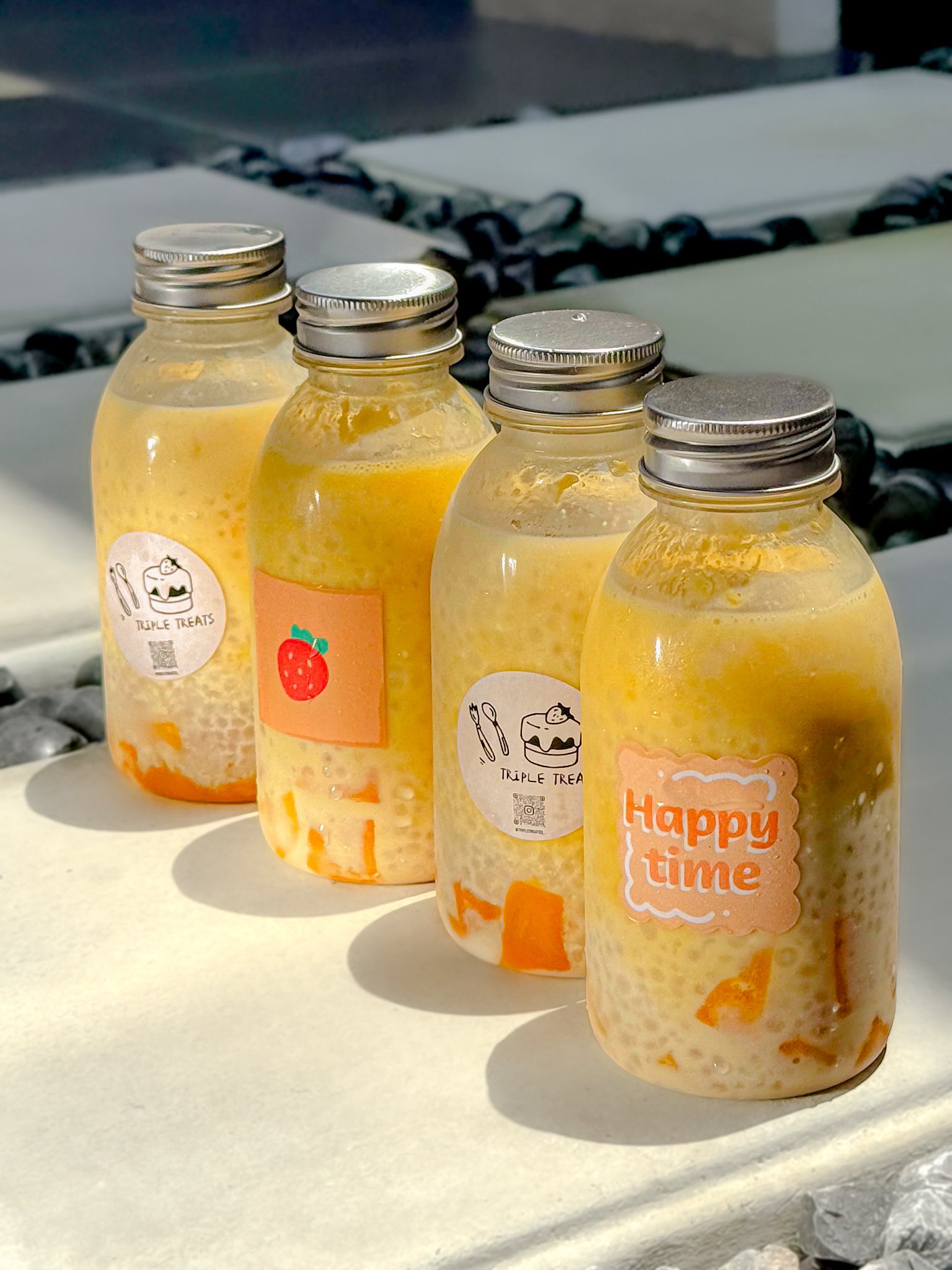 🥭 芒果西米露今天（02/06）有现货～ 香甜芒果搭配Q弹西米， 冰冰凉凉