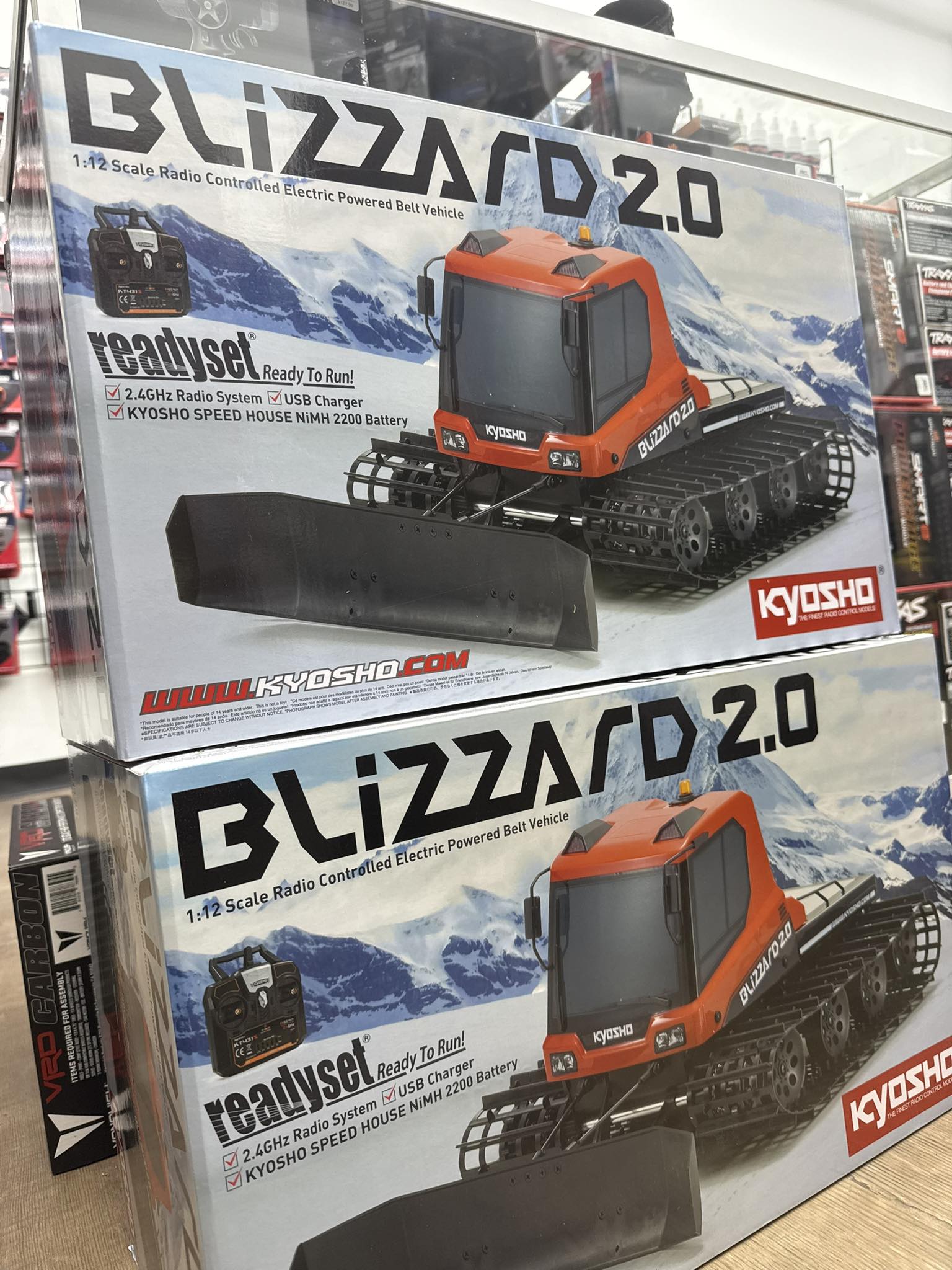 Kyosho 1/12 Blizzard 2.0 belt tracked vehicle RTR for $319.99