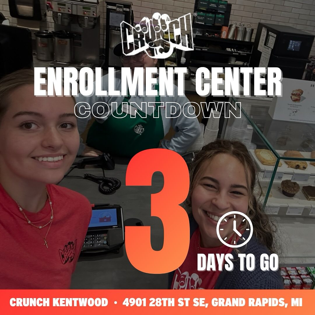 Crunch Fitness - 🚨 Just 3 Days to Go, Crunch Fam! 🚨 The...