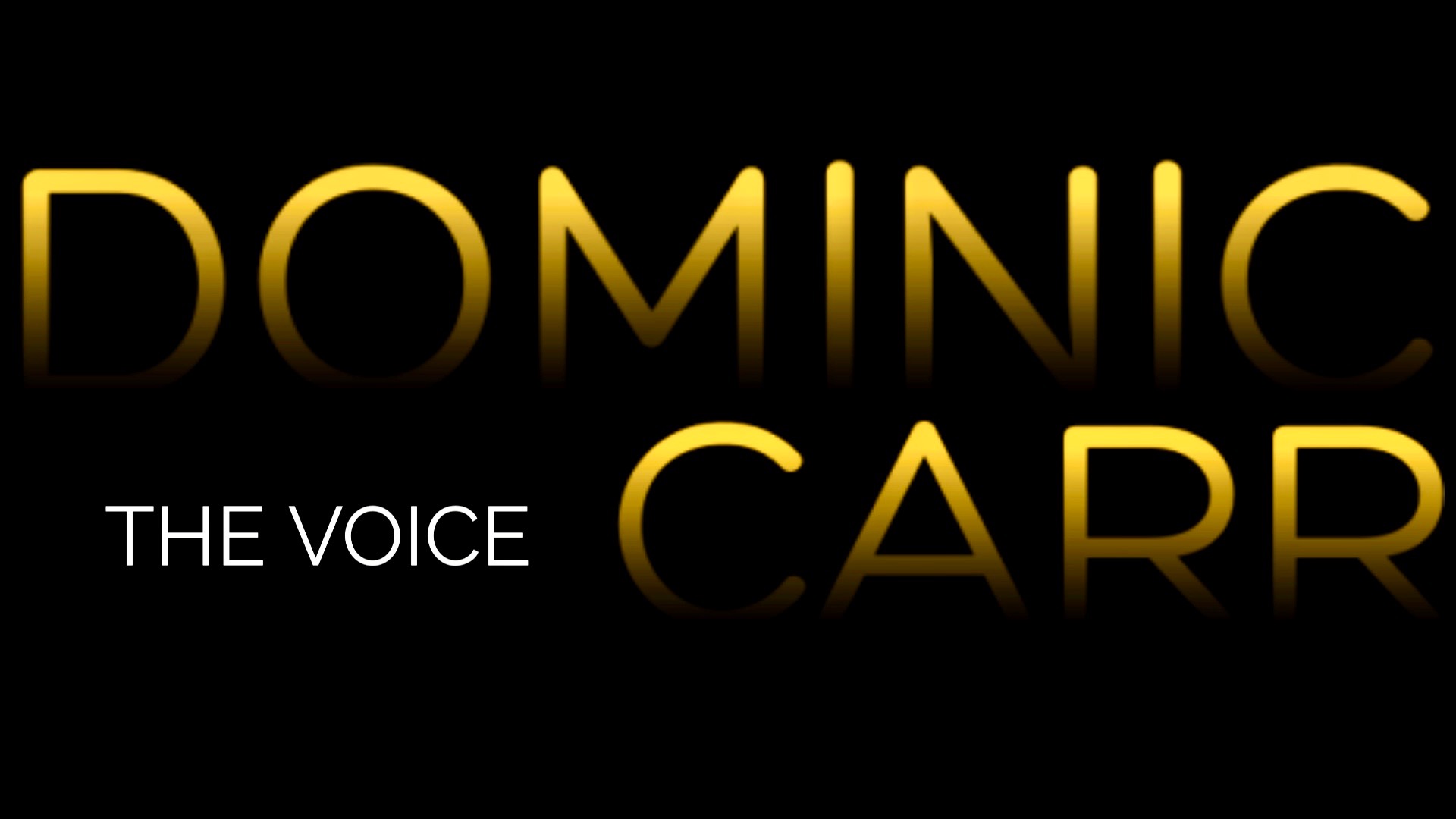 Dominic Carr - The Voice | Philadelphia PA
