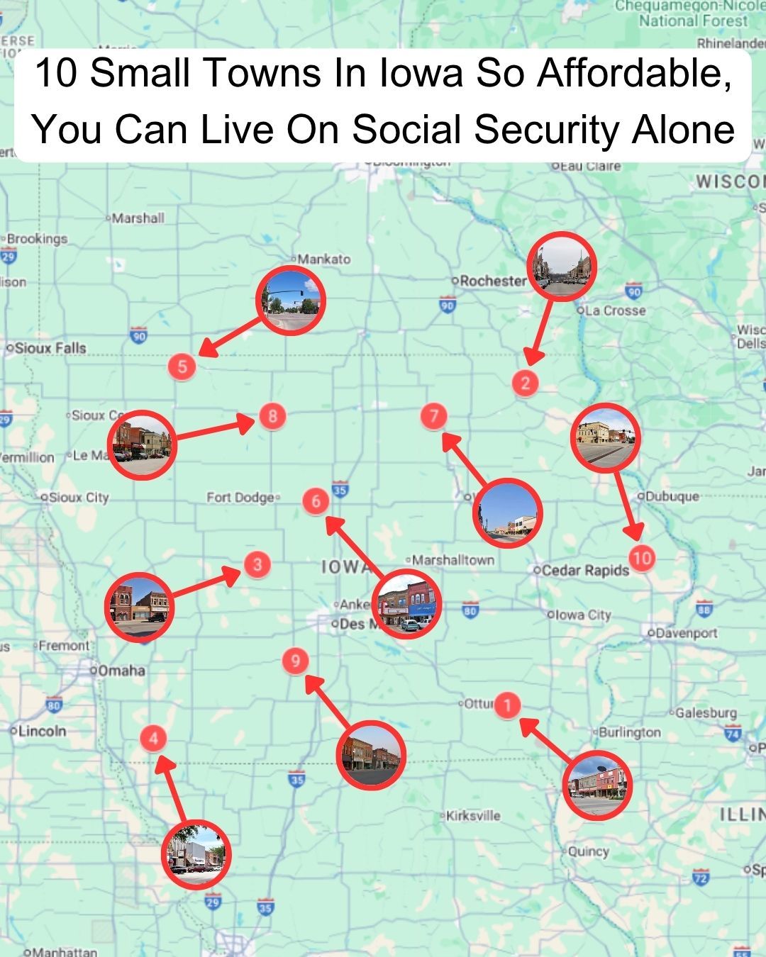 Smallest Towns In Iowa