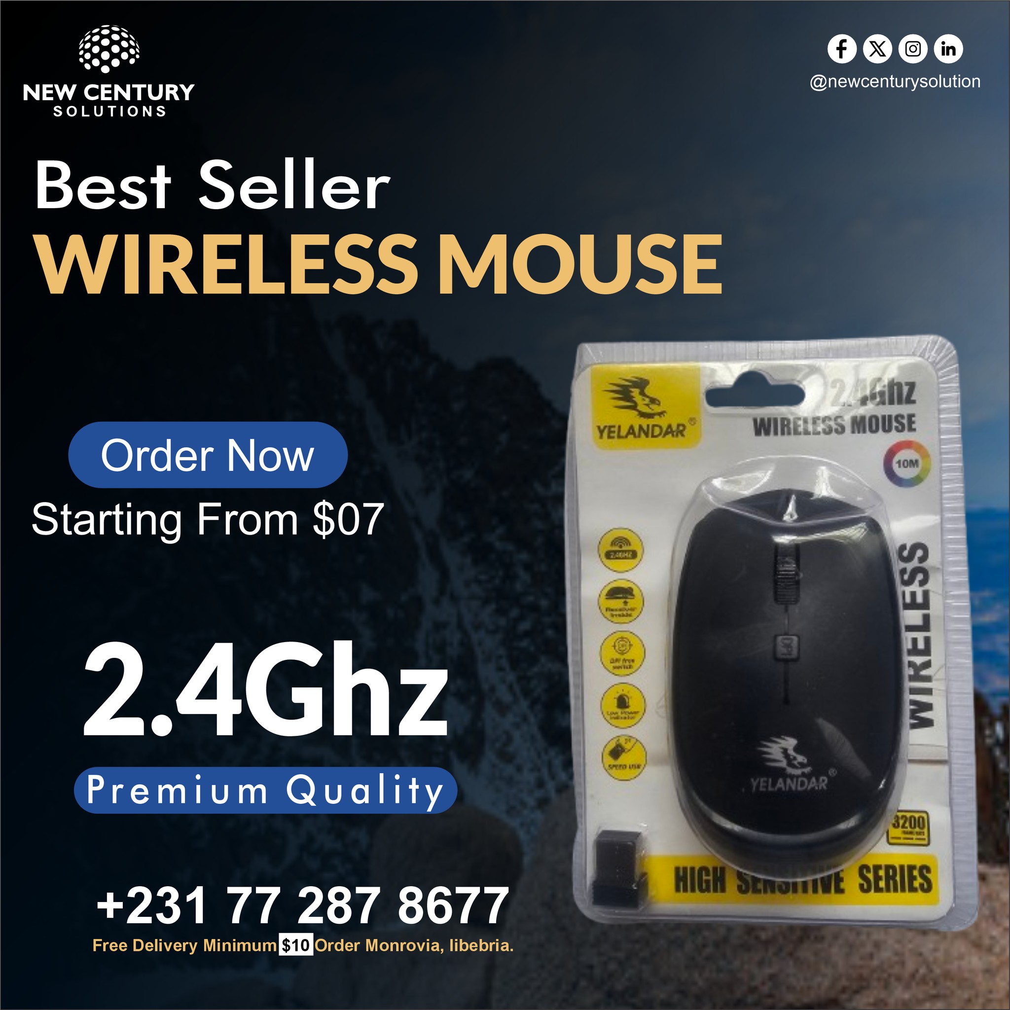 Tech Gifts: Custom Branded Wireless Mouse! 🖱️ Upgrade your