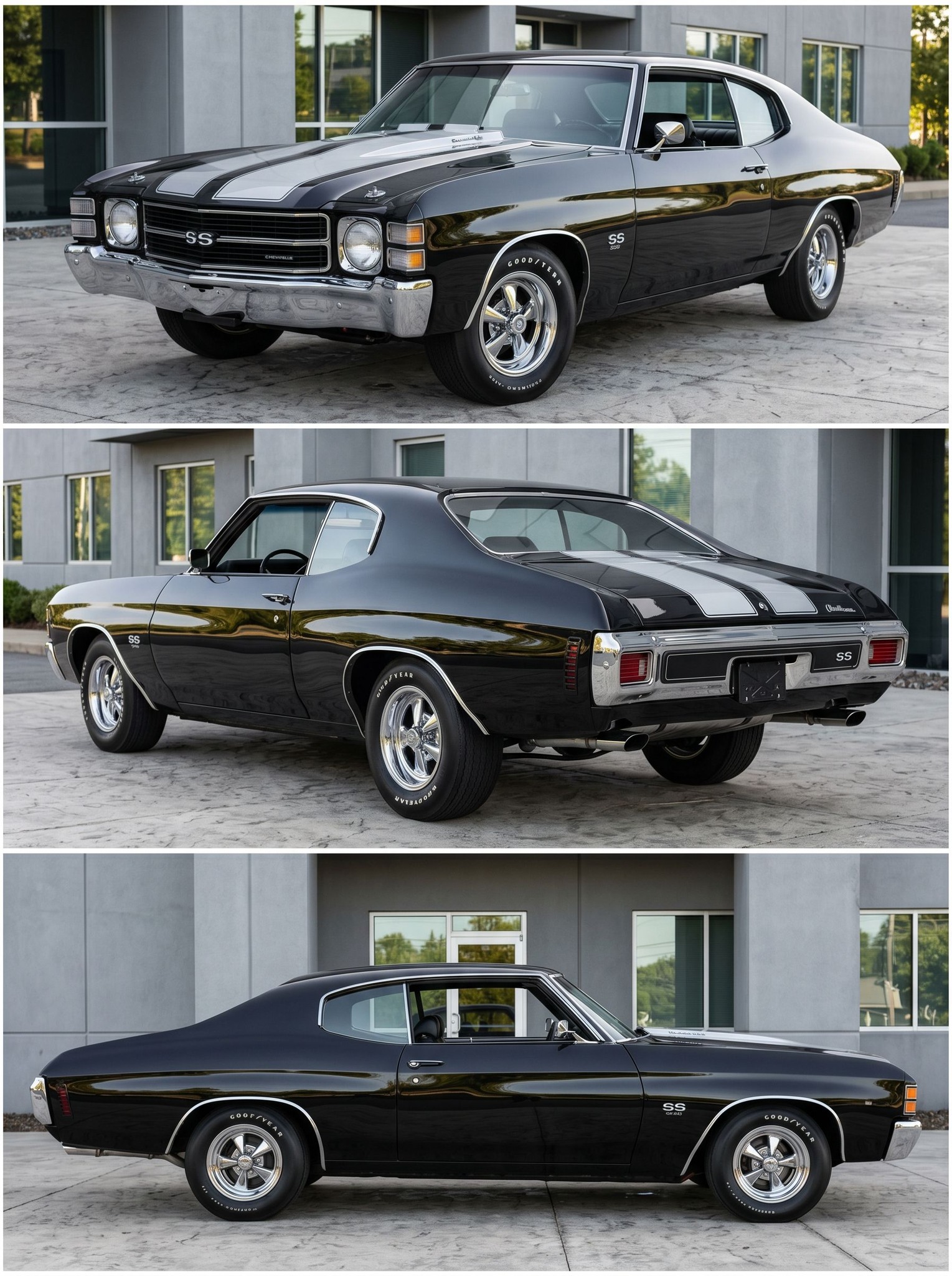 This 1971 Chevelle packs a 572ci big block with 734 horsepower