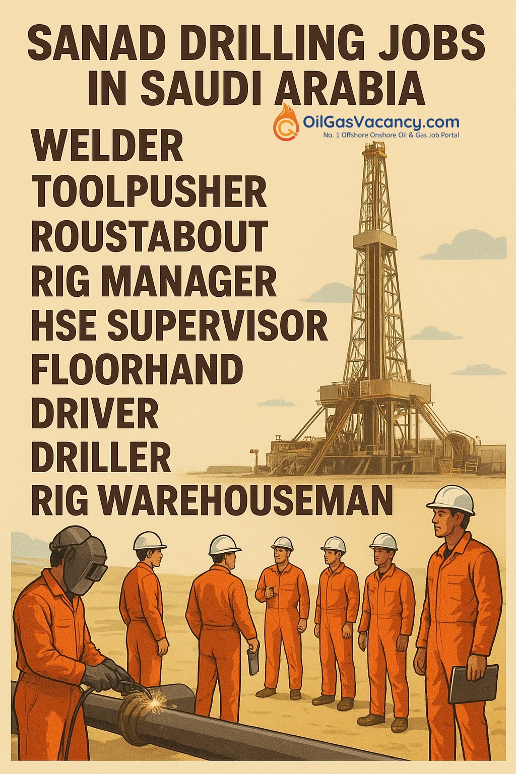 Oil Gas Vacancy - SANAD Drilling Company Jobs 2025 Apply... | Facebook