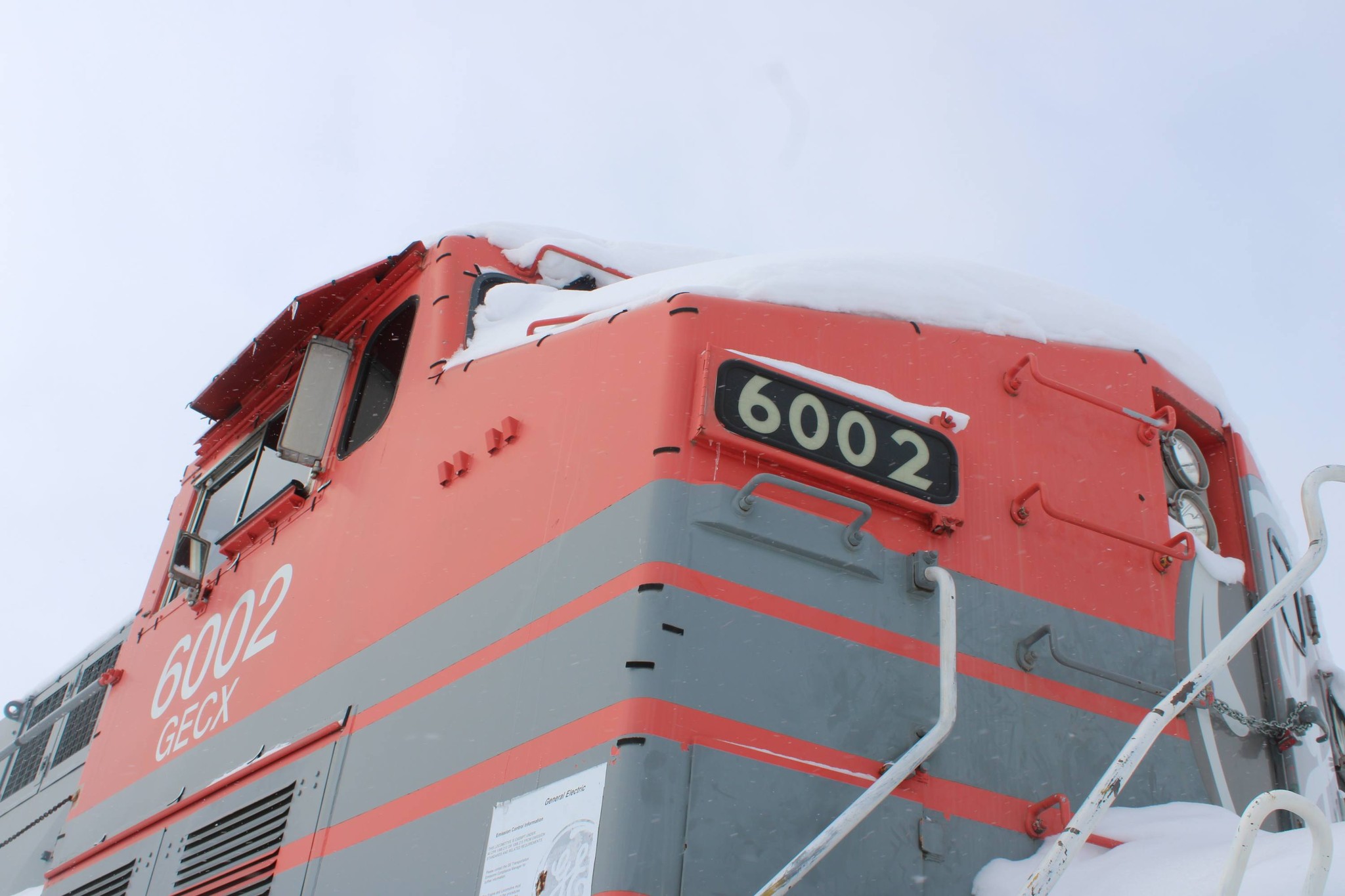My photos of GECX 6002!! Shot today at North East PA