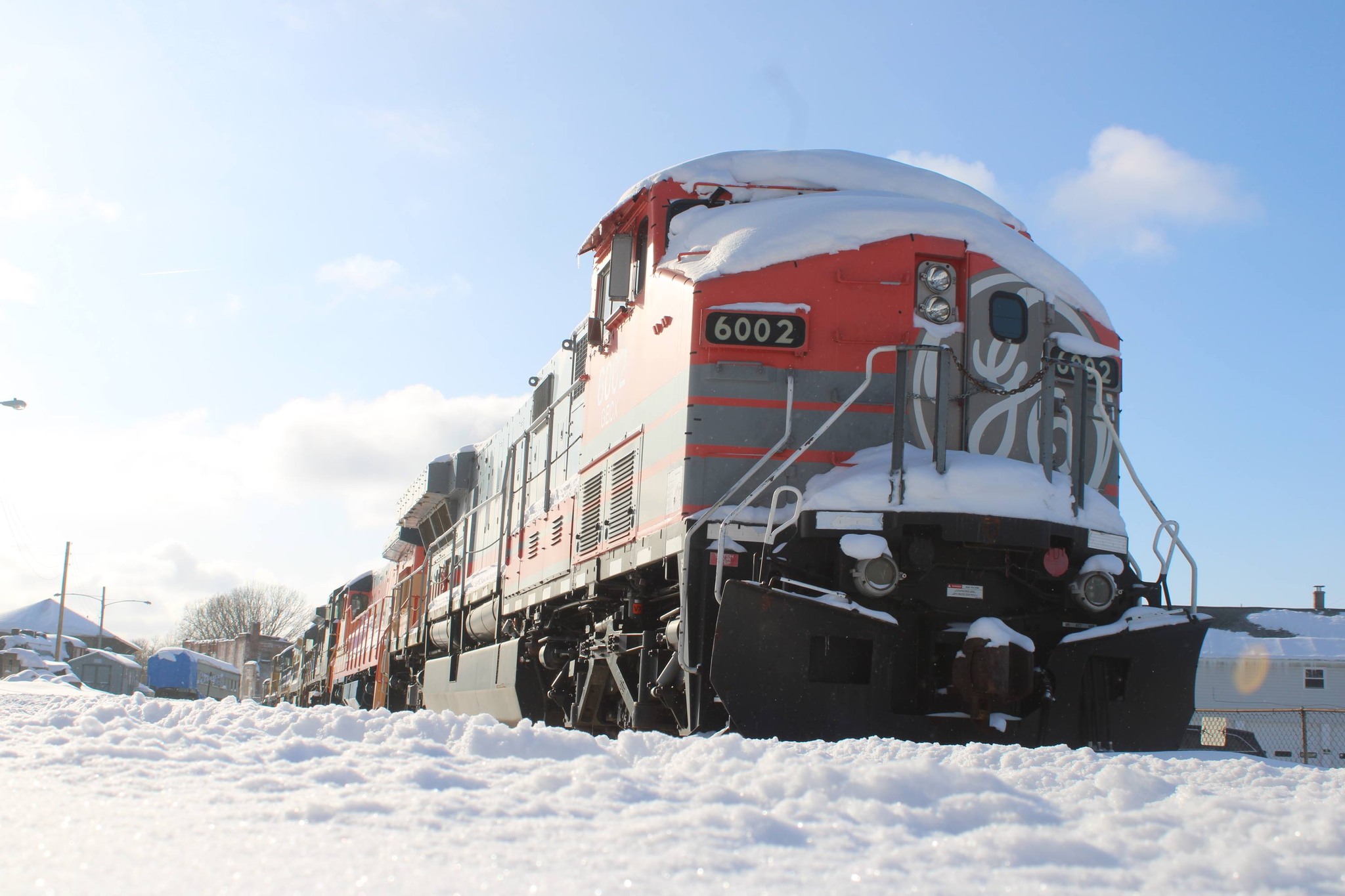 My photos of GECX 6002!! Shot today at North East PA