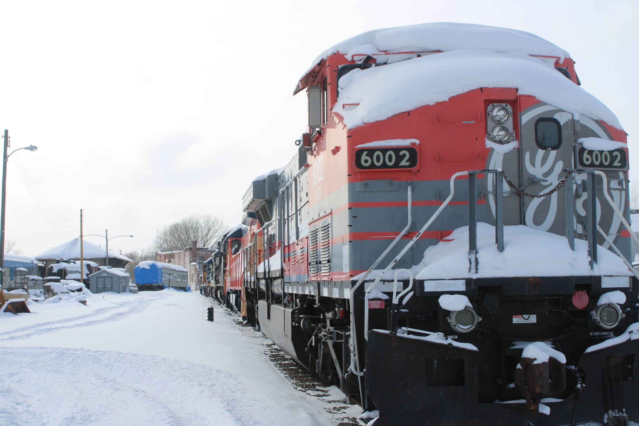 My photos of GECX 6002!! Shot today at North East PA