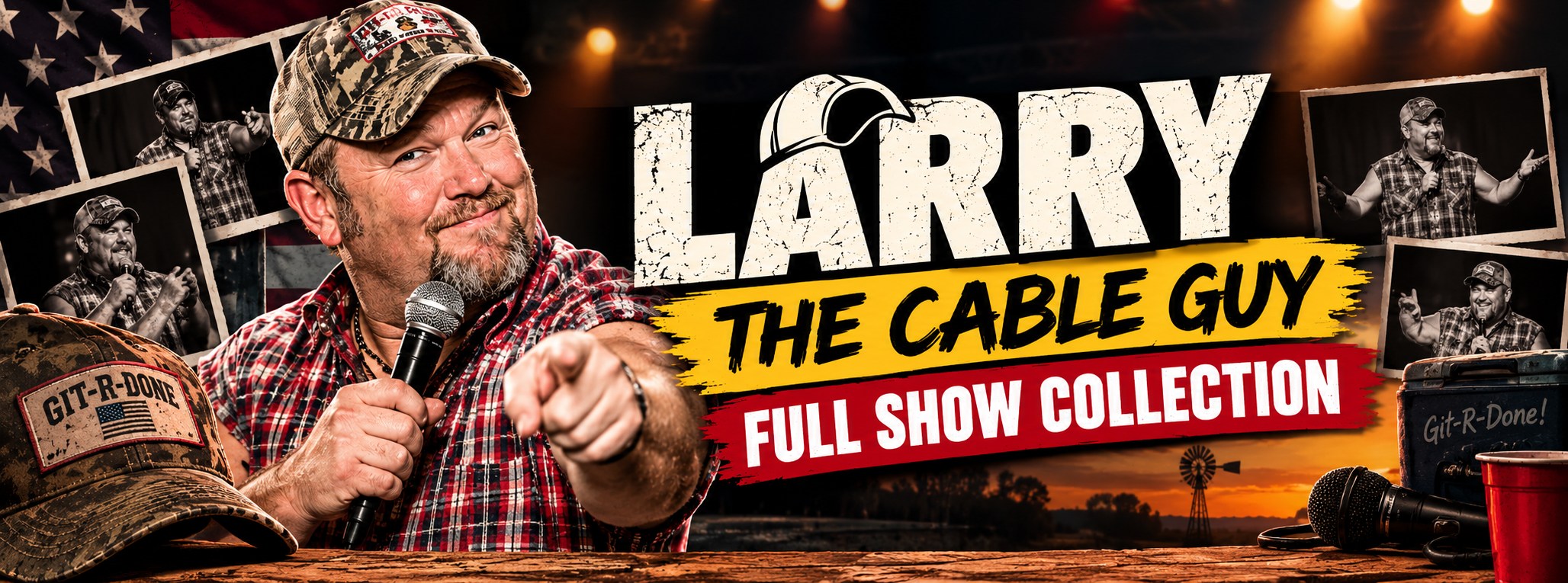 Larry The Cable Guy On How You Forget Things When You're Old...# ...