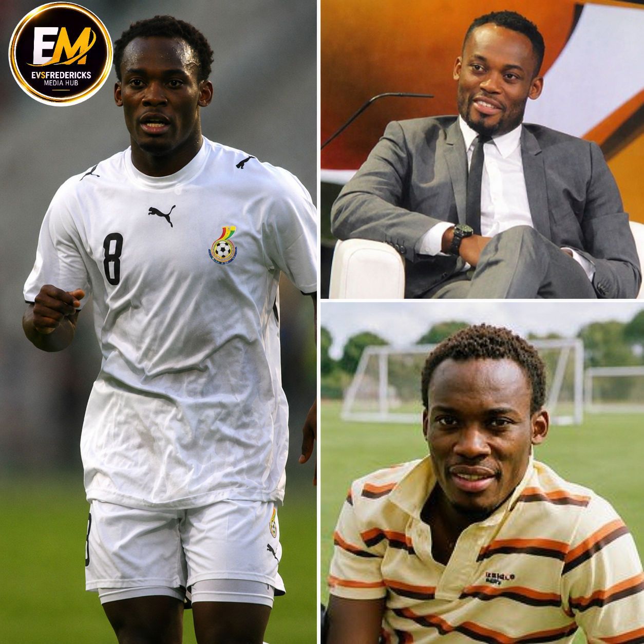 Michael Essien statue unveiled in Ghana