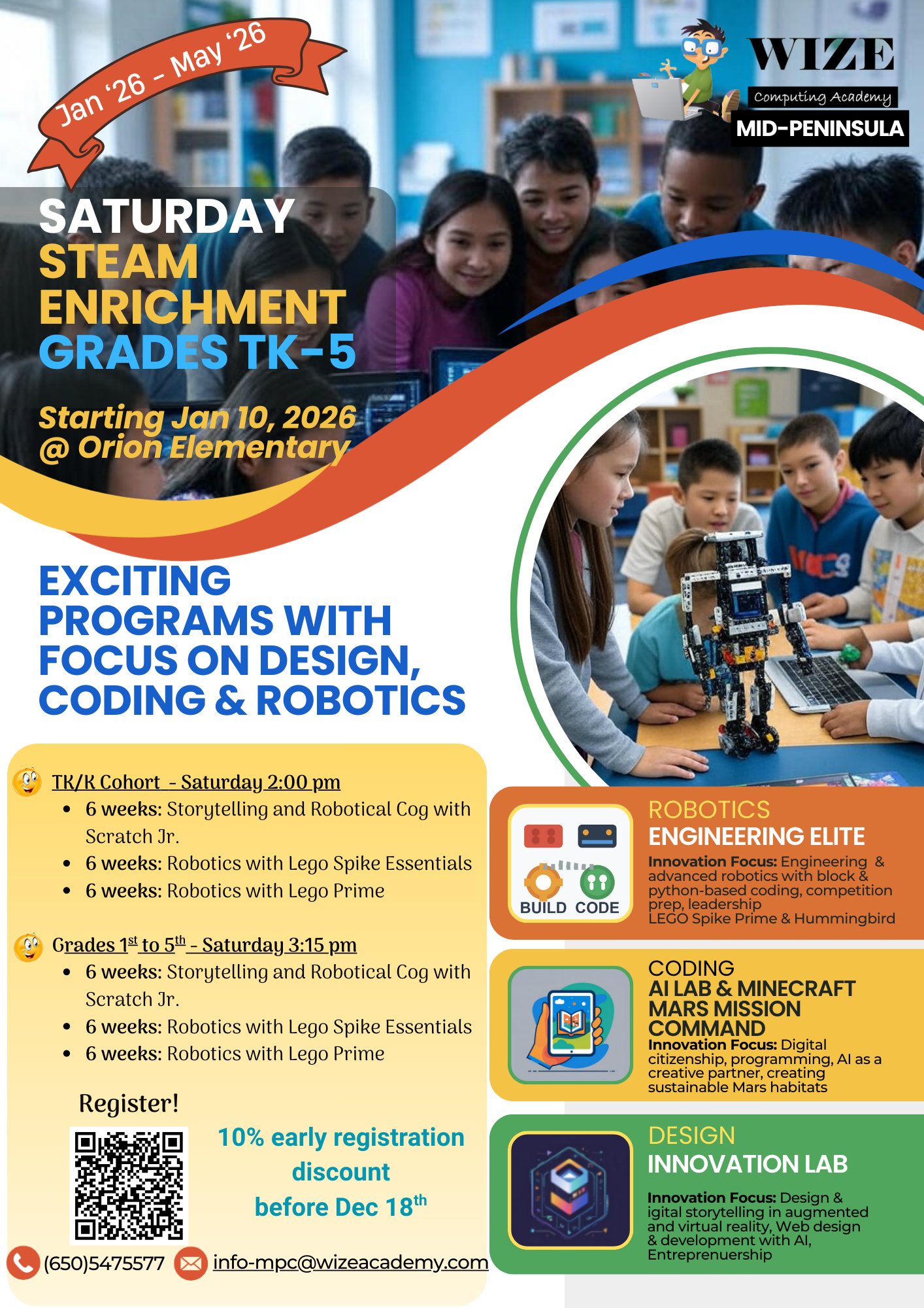 Wize - We are excited to announce a new weekend Coding and Robotics ...