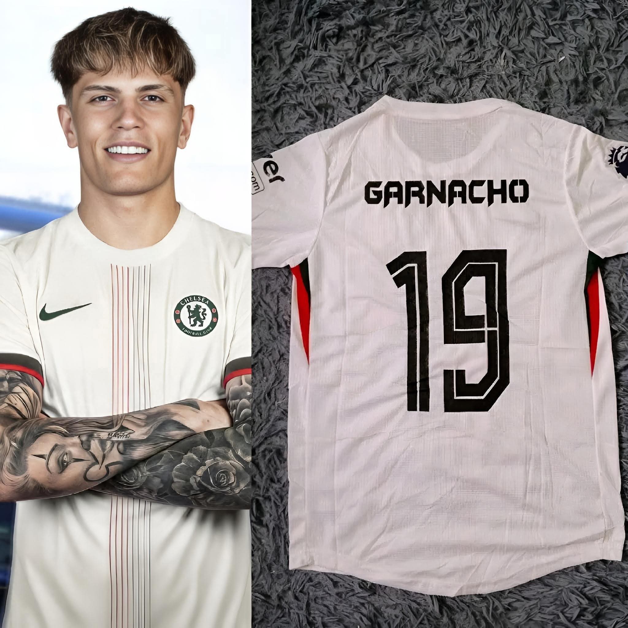 🚩 The Chelsea FC Jersey No. 19, has been given to Alejandro