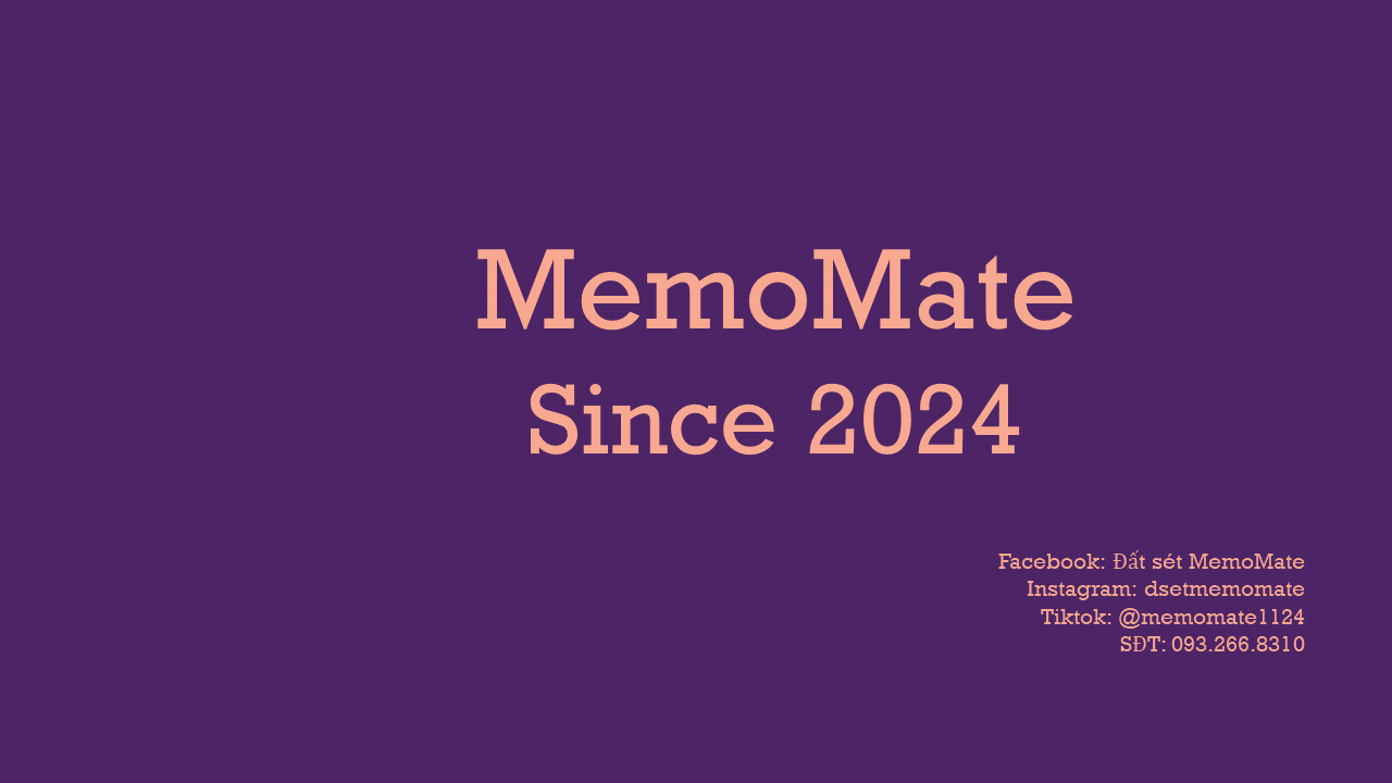 Đất sét MemoMate