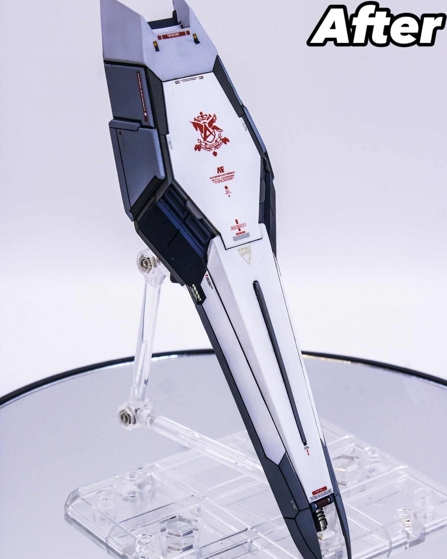 Before and After: MG Rx-93 Nu Gundam Ver Ka. / 1/100 Yujiao Land