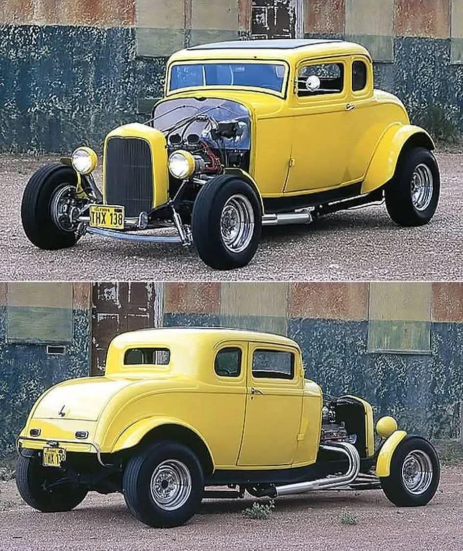 The iconic 1932 Ford Deuce Coupe from American Graffiti