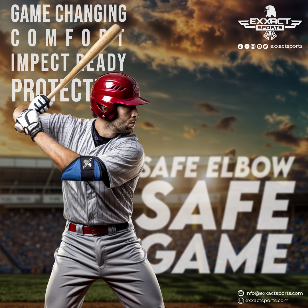 Guanti Da Baseball Per Bambini Exxact Sports Con Manica Protettiva - Principianti