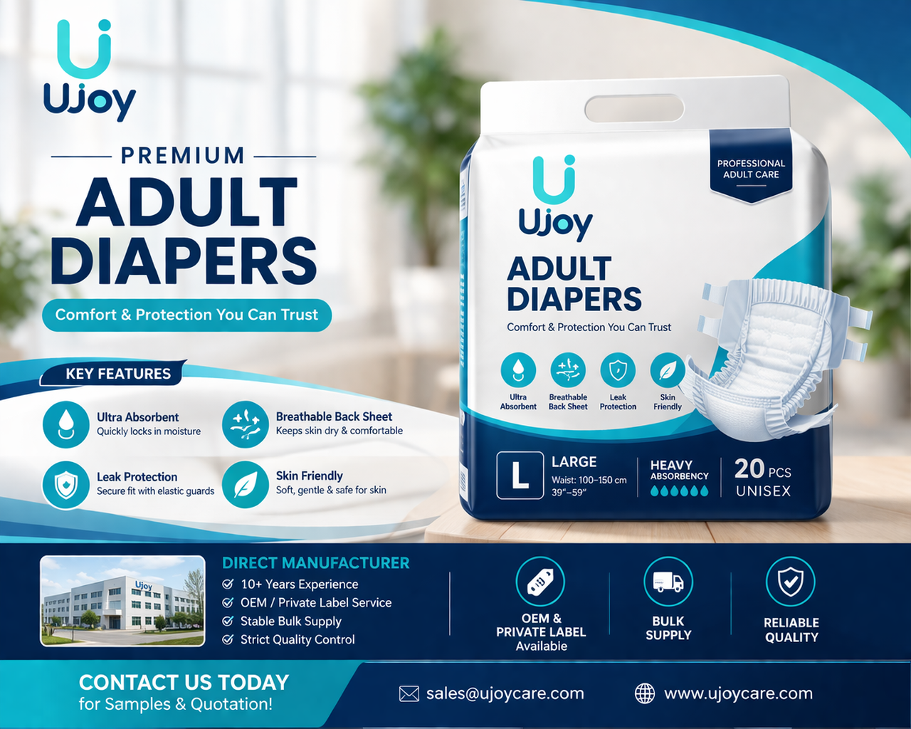 Ujoy wet wipes manufacture