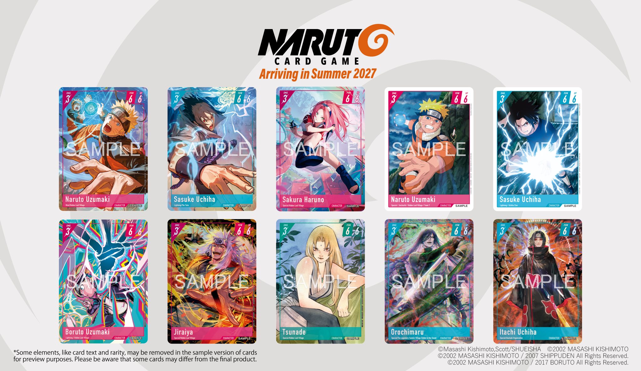 Naruto's 1st card ever in Weekly Shonen Jump Festa illustration