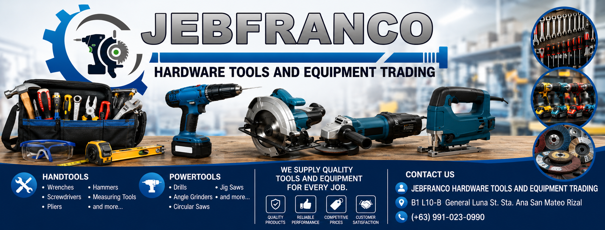 Jebfranco Hardware Tools And Equipment Trading | San Mateo
