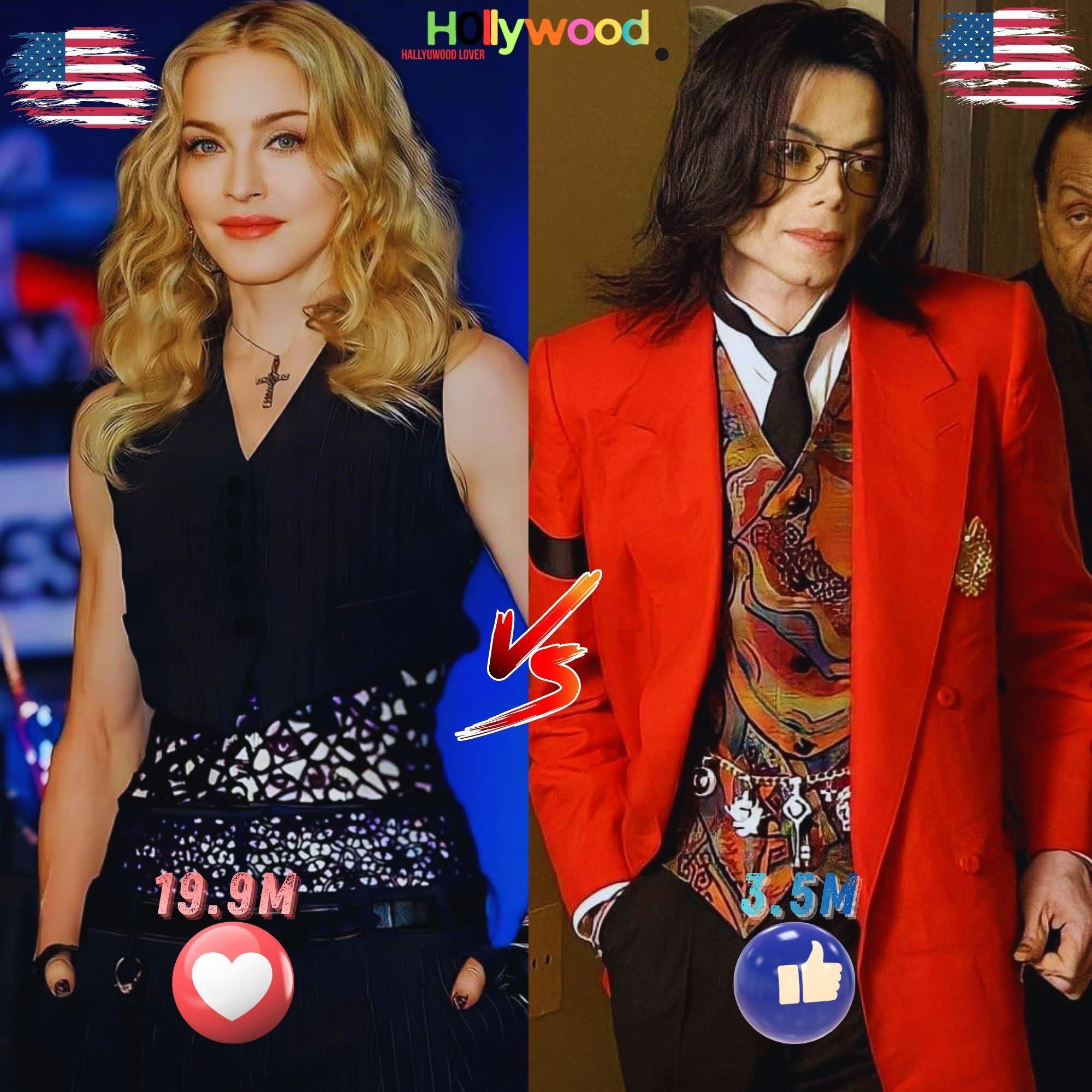 ✨ Madonna vs Michael Jackson 🎤🔥 The Queen of Pop vs The King of
