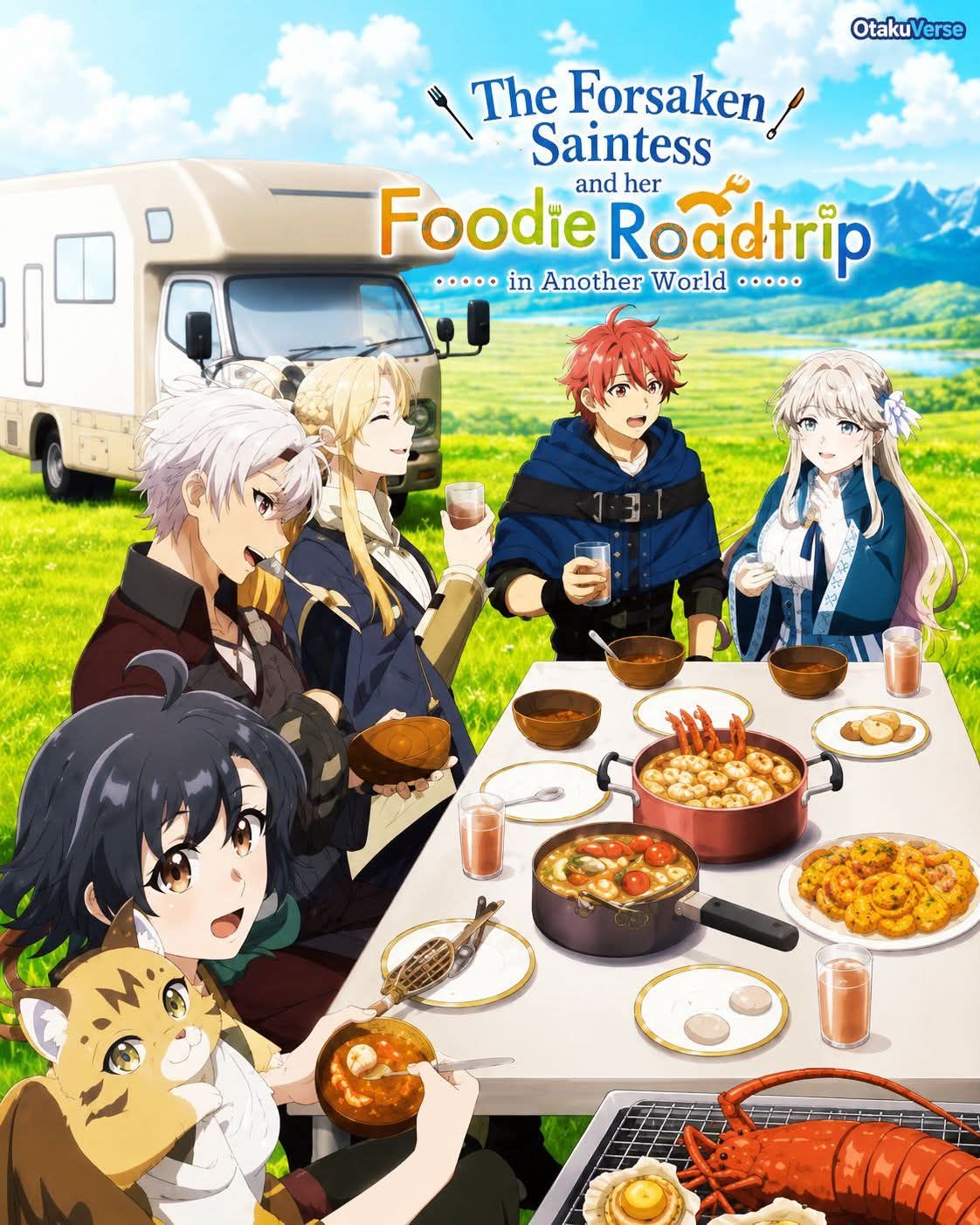 The Forsaken Saintess and her foodie roadtrip in another world
