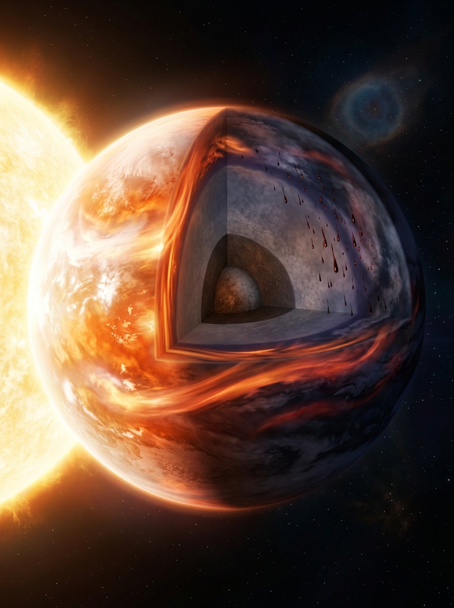ハウル WASP-76b is a hot Jupiter exoplanet orbiting its host star every