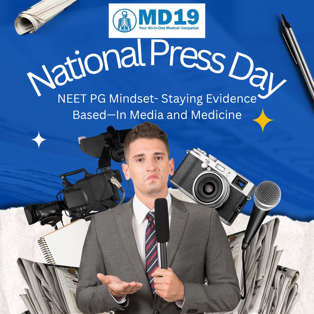 MD19 - NEET PG Mindset: Staying Evidence-Based—In Media... | Facebook