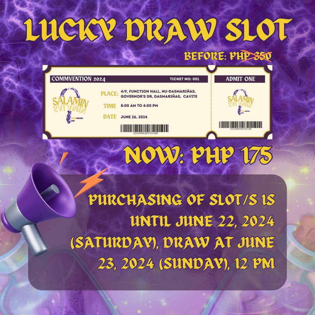 🎫 RAFFLE ALERT Things just got more magical with our new COMMvention ...