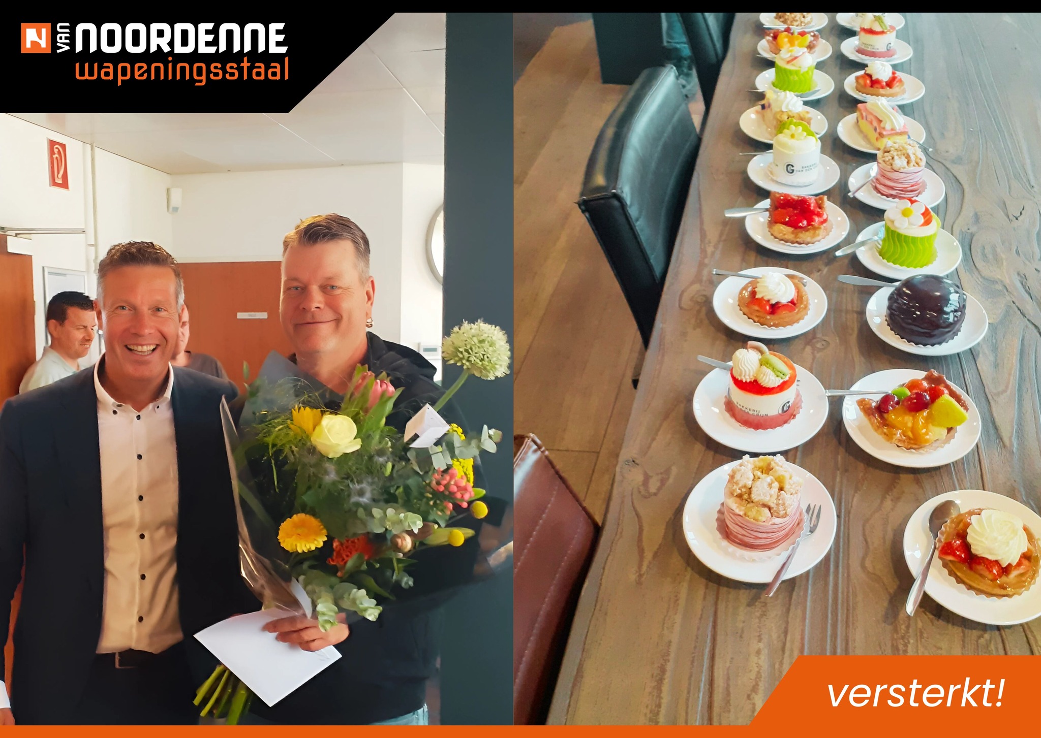 Van - Vrijdag vierden we een bijzonder moment binnen ons team: Johan ...
