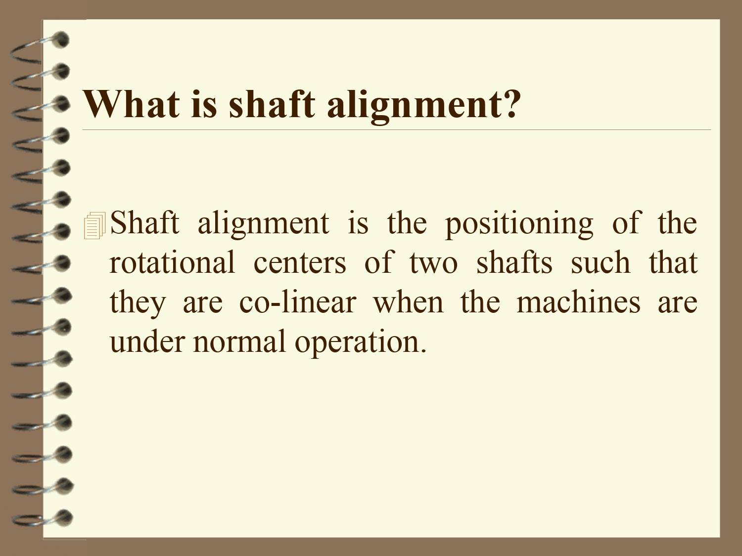 *Shaft Alignment ‼️ -... - Engineering Knowledge Skills | Facebook