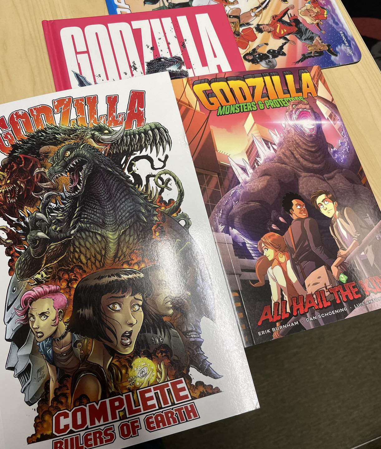 Godzilla Minus Zero merch being made